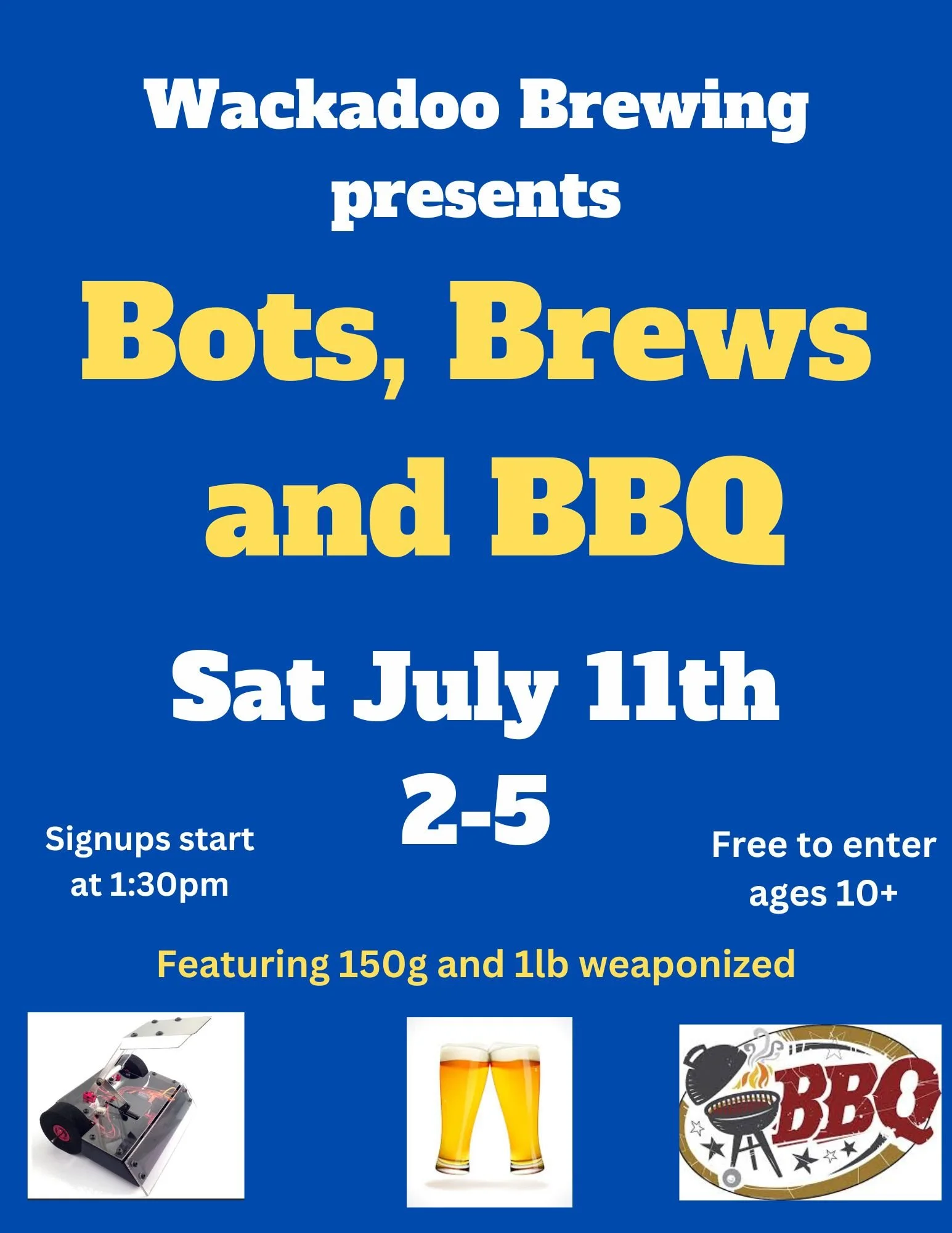 Bots, Brews, and BBQ