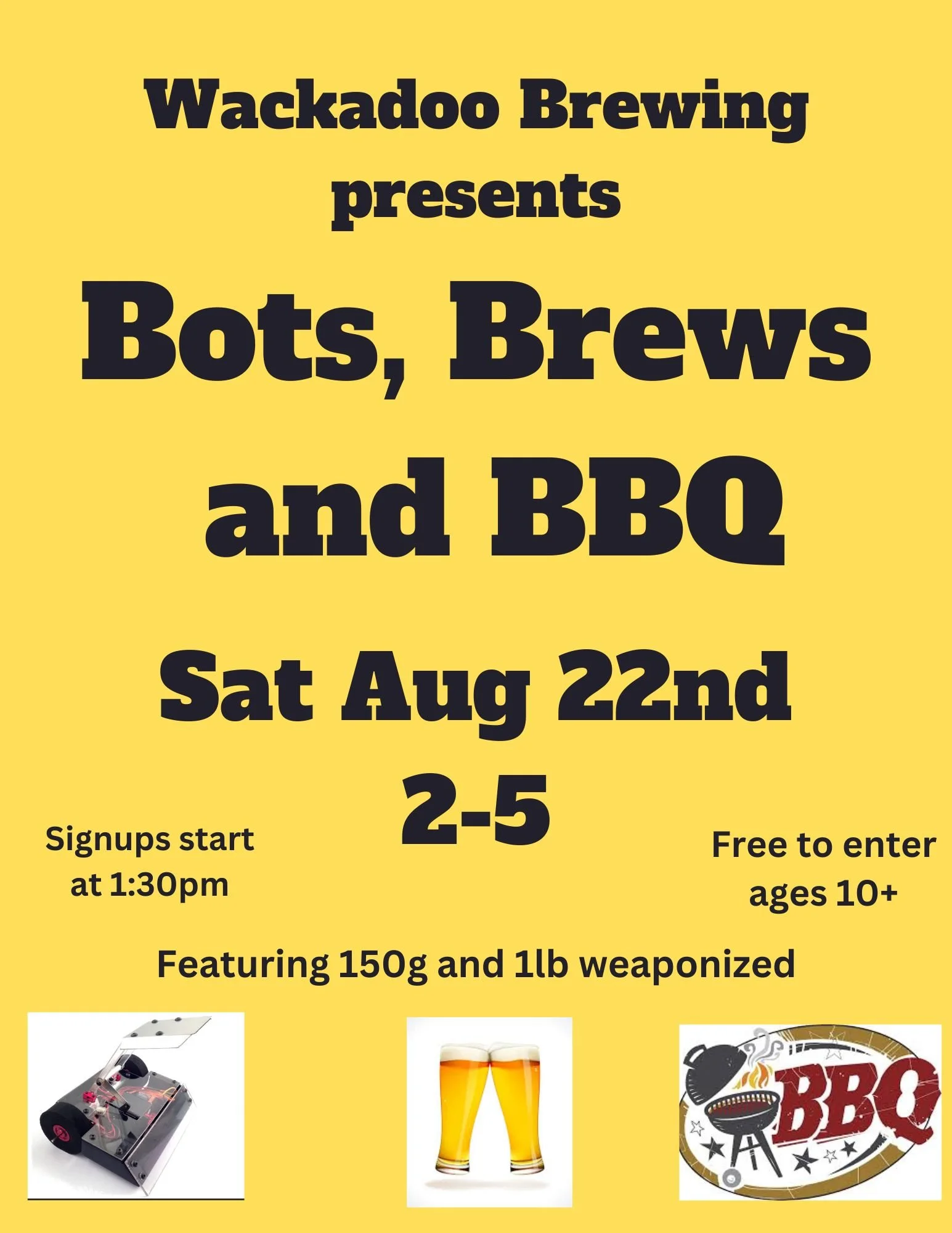 Bots, Brews, and BBQ