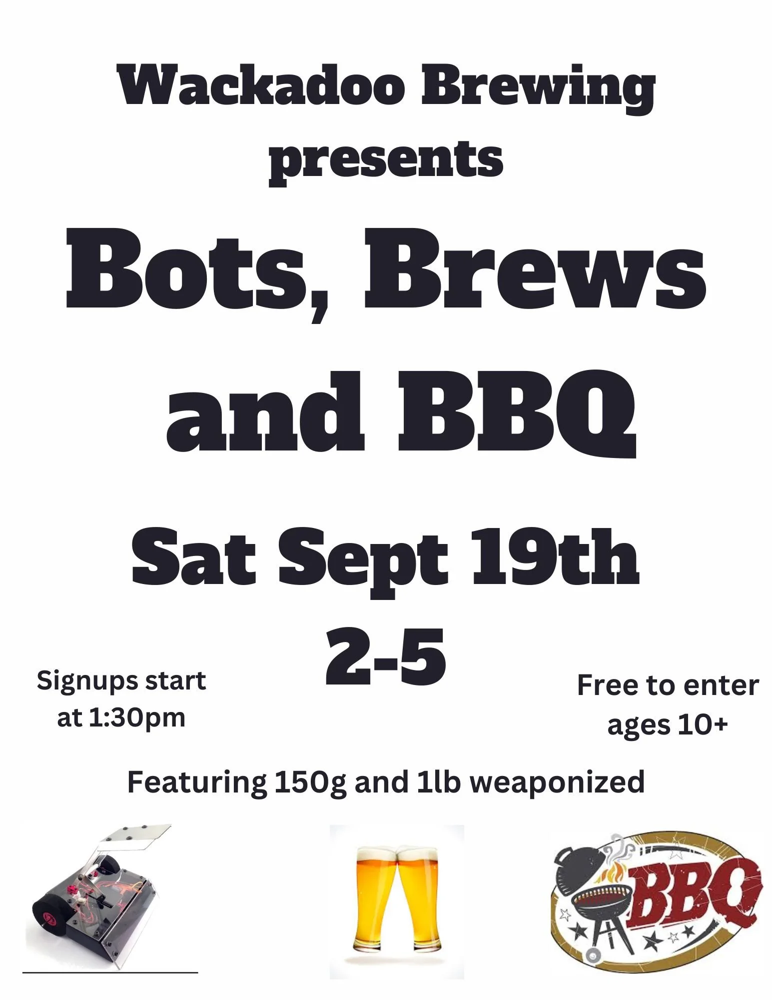 Bots, Brews, and BBQ 