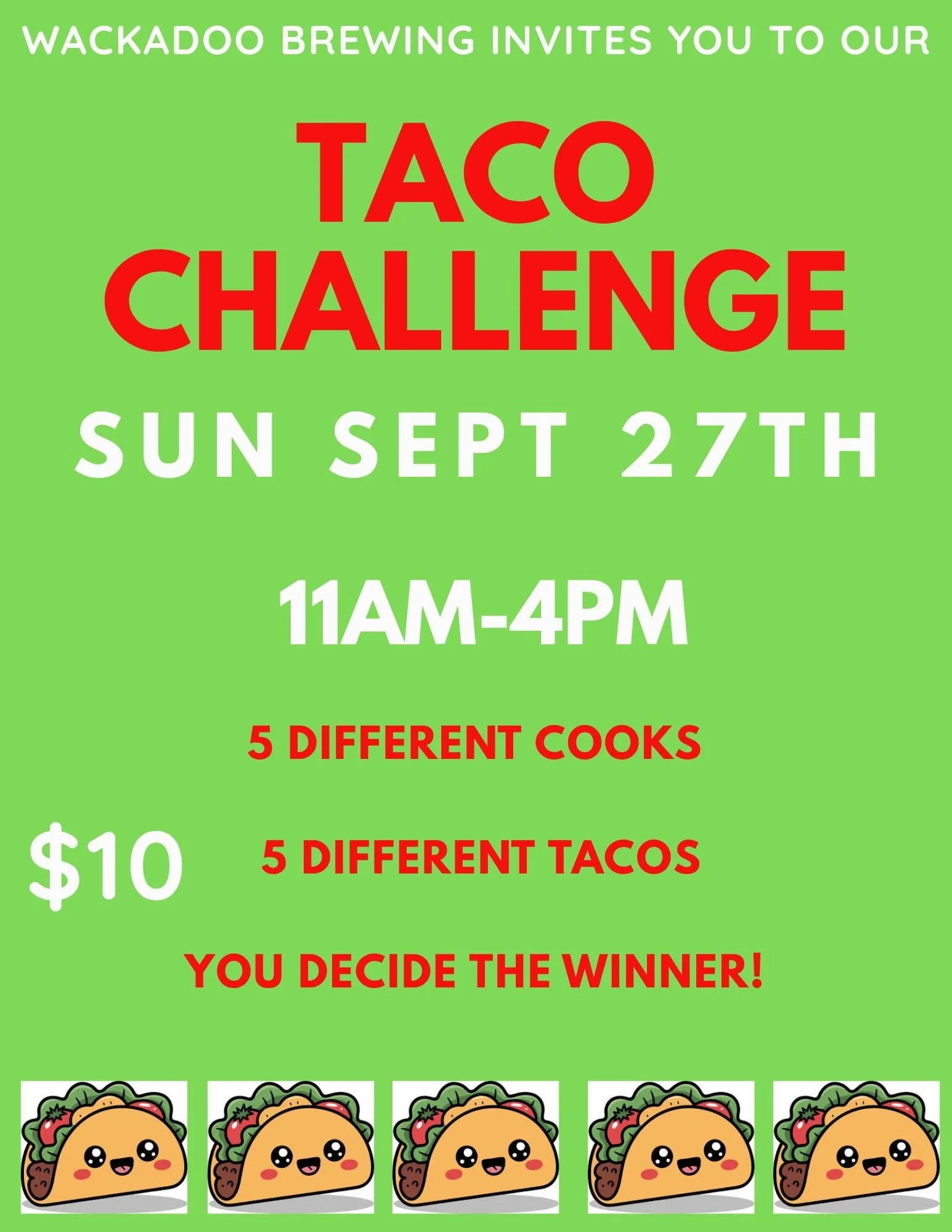 Taco Challenge 