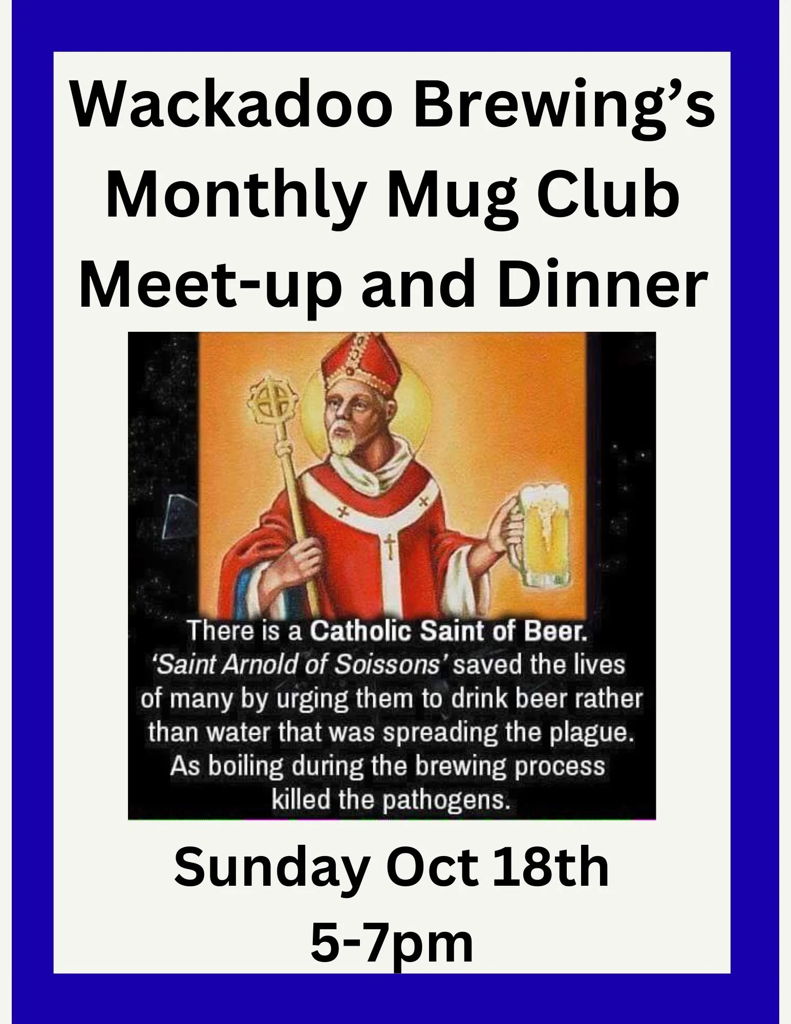 Mug Club Dinner and Get Together 