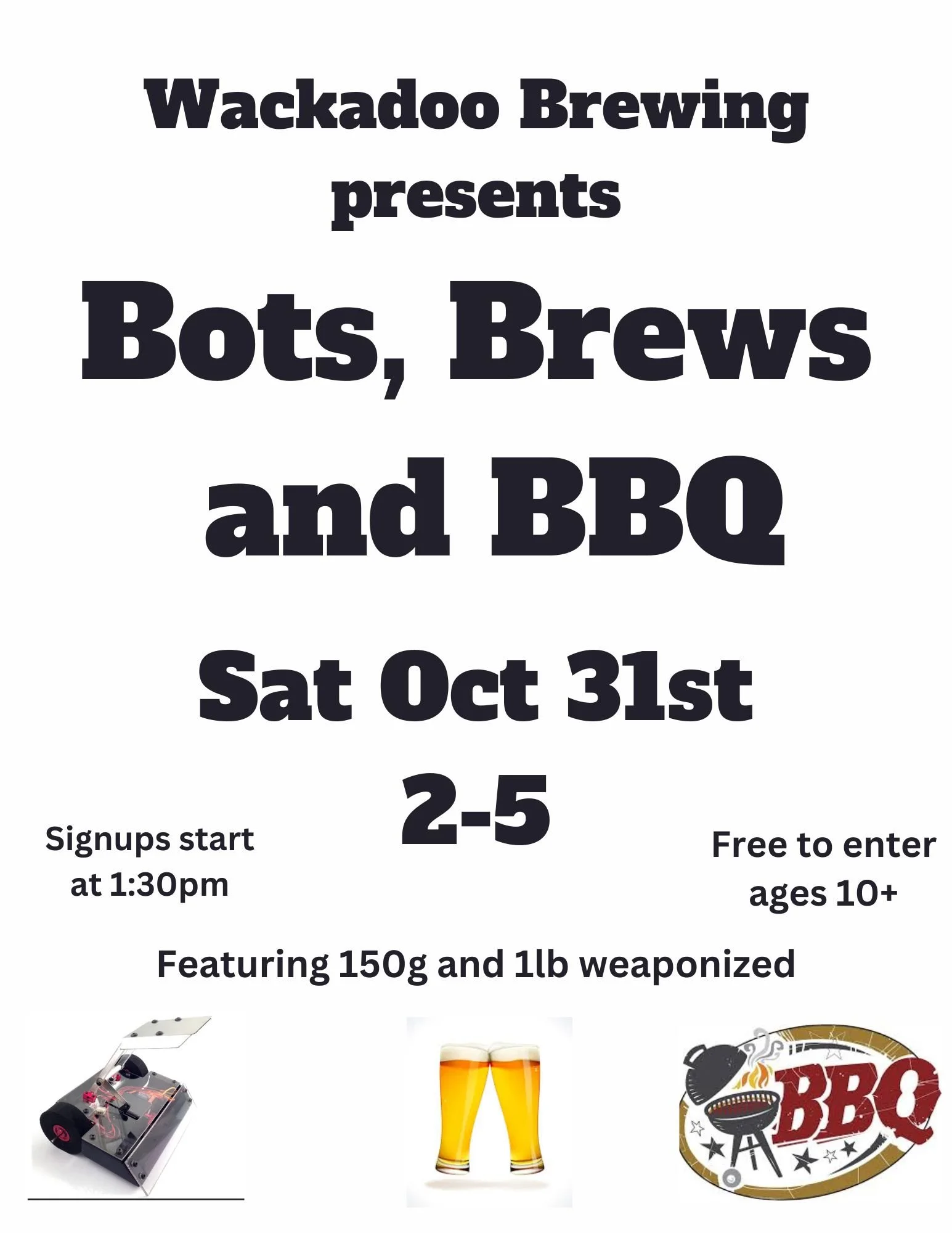 Bots, Brews, and BBQ 