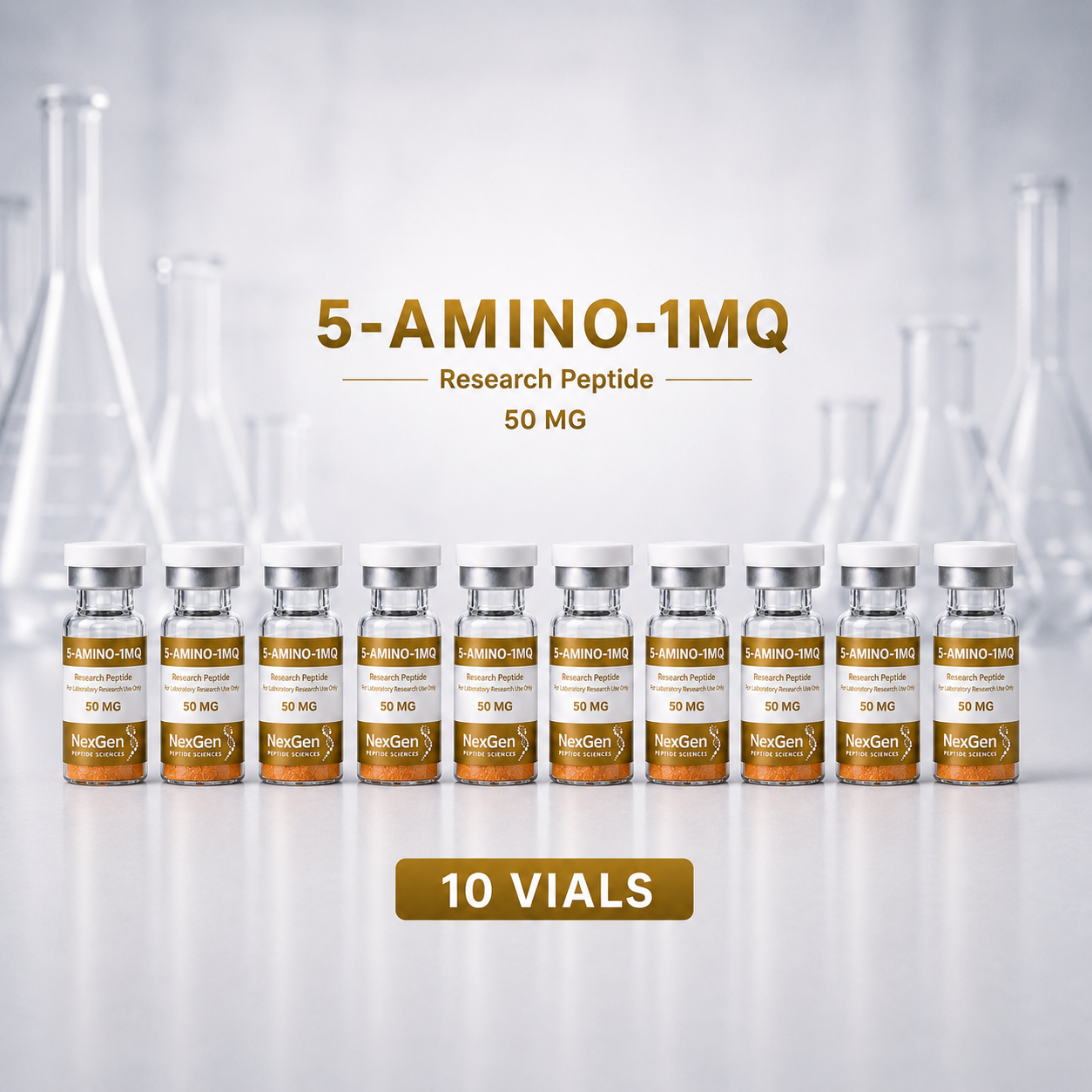 5-Amino-1MQ | NNMT Inhibitor 10 Vial bundle