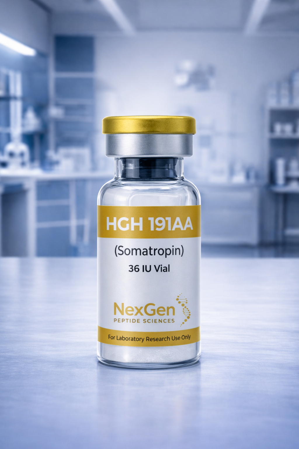 HGH 191AA (Somatropin) – Recombinant Growth Hormone Research Peptide