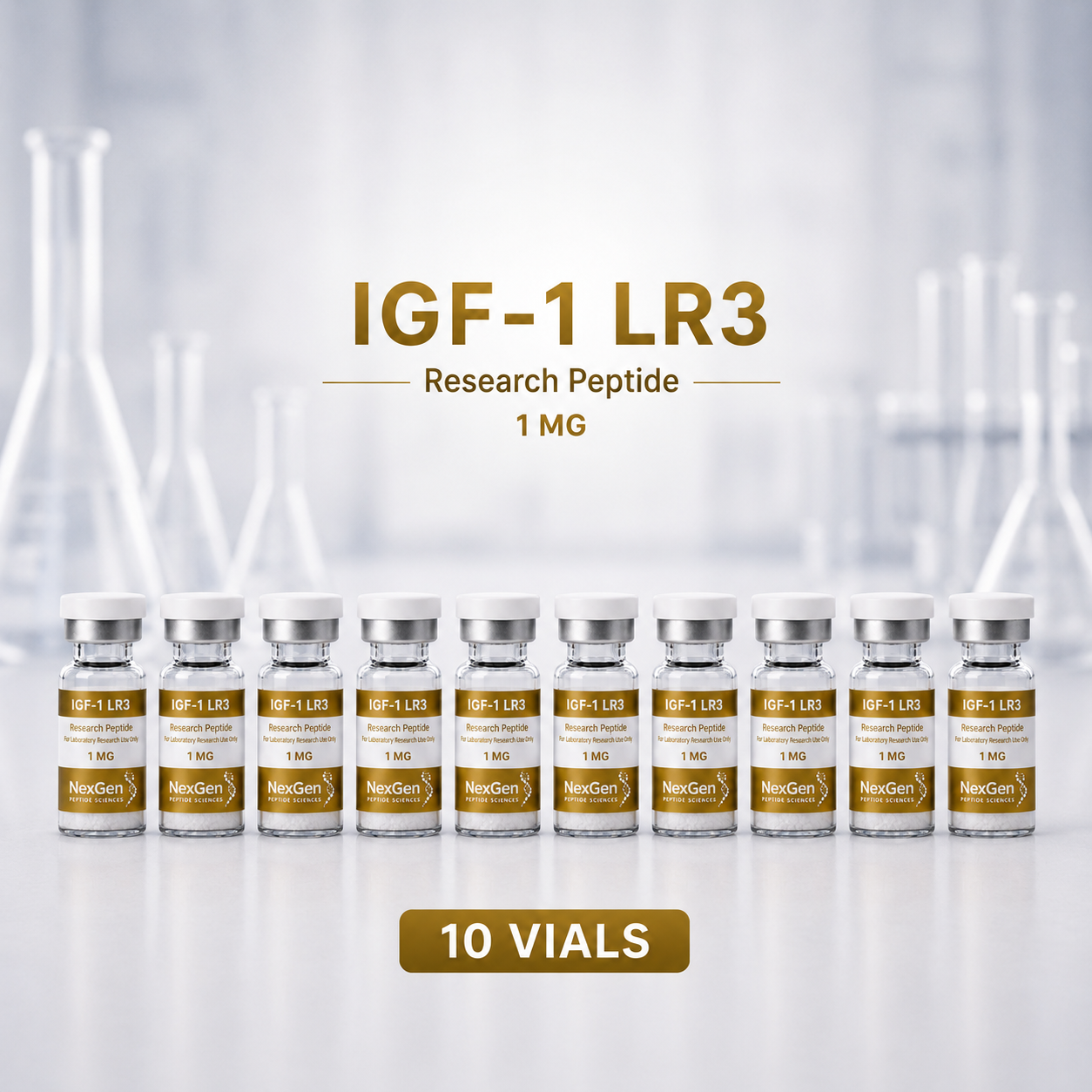 IGF-1 LR3 10 Vial bundle