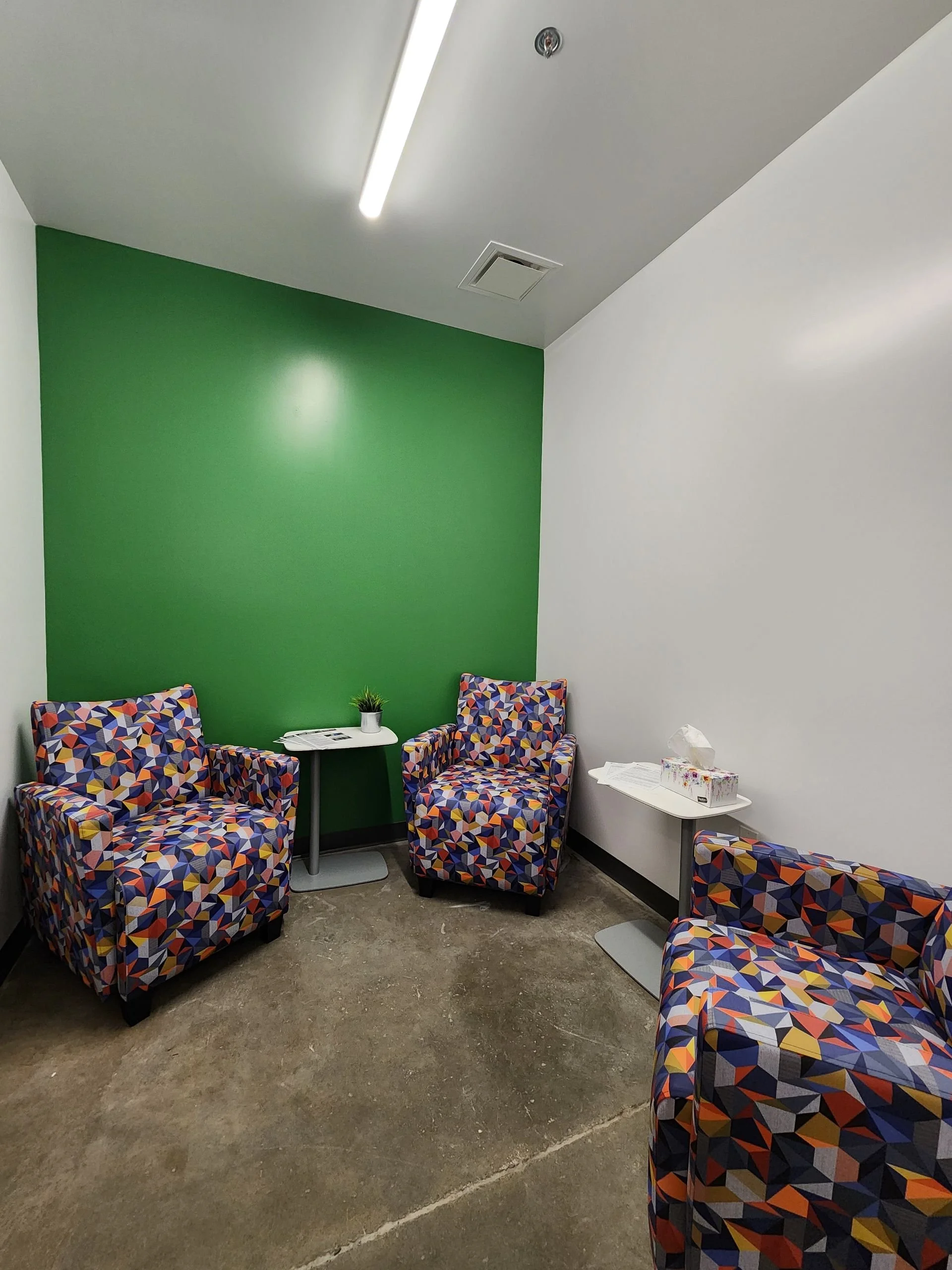 Client services room
