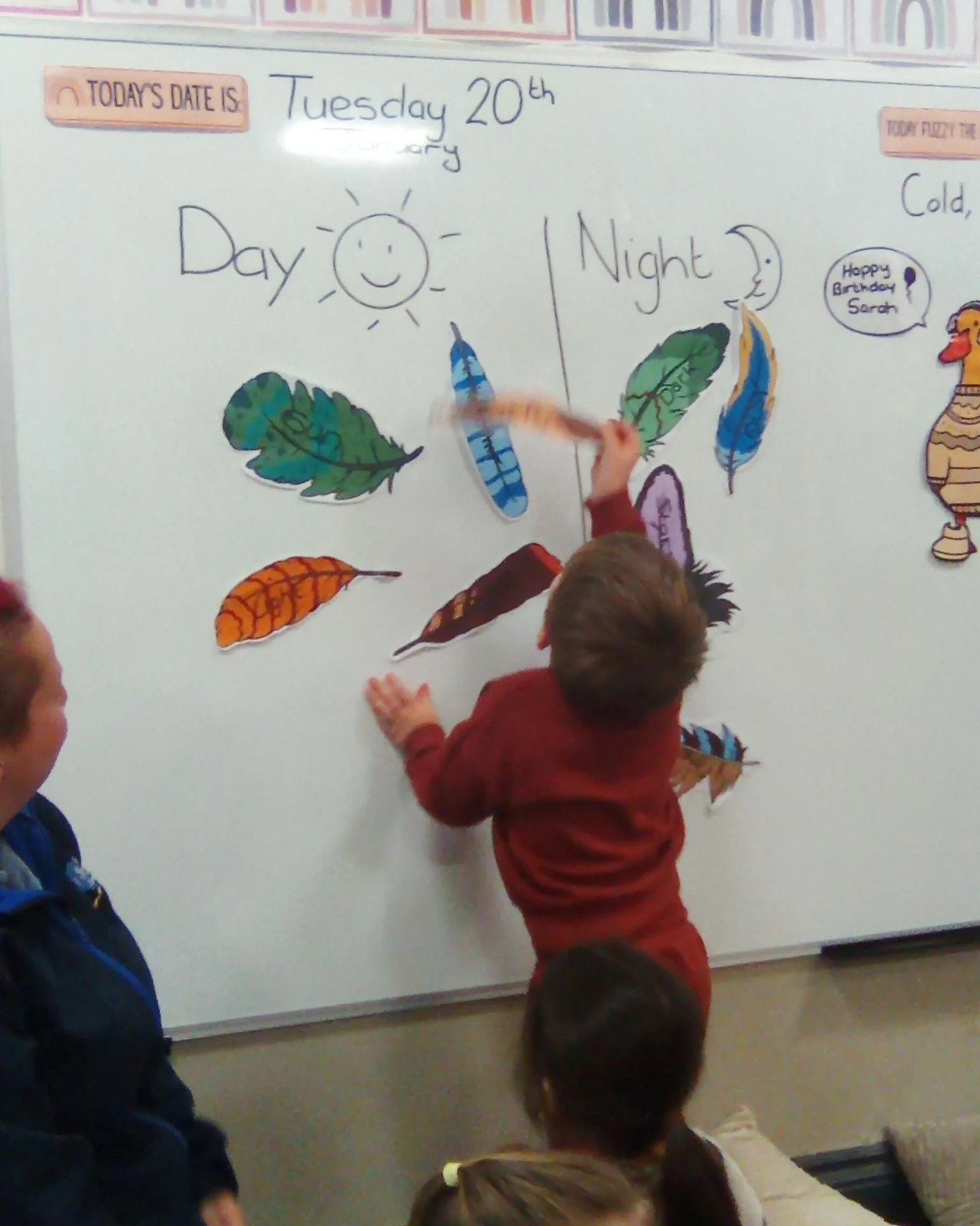 #brightstarcls 
The children in the pre school room have been learning about birds and joined in the big bird watch. We made bird feeders for the garden and learned about day time and night time birds. 
We also looked at poems and rhyming words to ce