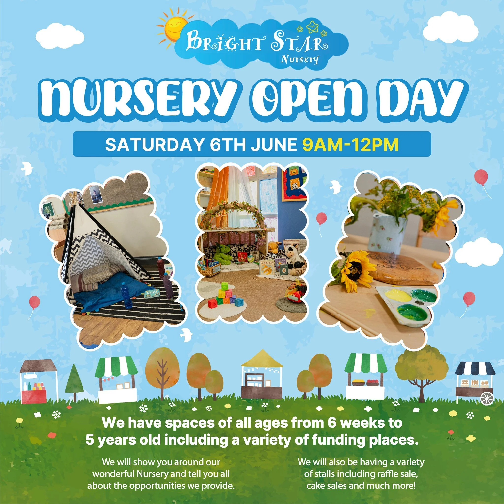 Join us for 𝐁𝐫𝐢𝐠𝐡𝐭 𝐒𝐭𝐚𝐫 𝐂𝐡𝐞𝐬𝐭𝐞𝐫-𝐥𝐞-𝐒𝐭𝐫𝐞𝐞𝐭 Nursery&rsquo;s Open Day!🌟
📅 𝐃𝐚𝐭𝐞: Saturday 6th June
⏰ Time: 9am - 12PM
We&rsquo;re opening our doors for a morning full of fun, learning and discovery! Explore all our nursery 