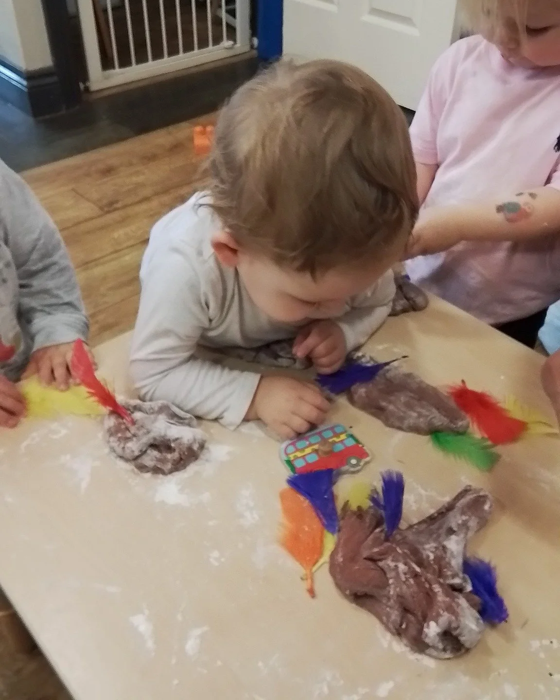 #brightstarcls 

💰🏴&zwj;☠️ Ahoy, Little Galaxies 🏴&zwj;☠️💰
 
Our Little Galaxies have had so much fun exploring our pirate themed activities.
 
The children got creative making their own pirate flags, using lots of bright colours and gems. We als
