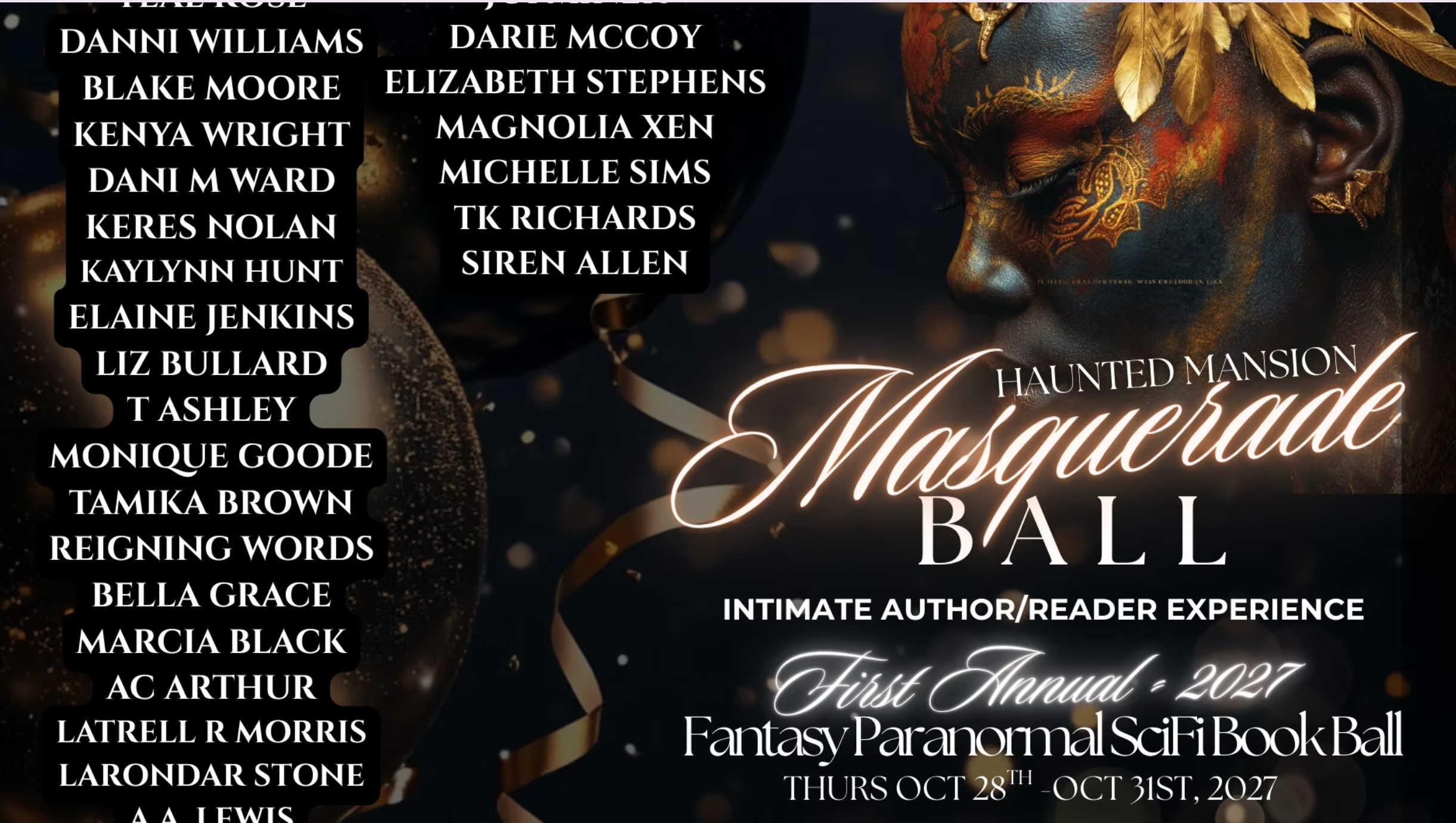 Haunted Mansion Masquerade Fantasy Ball