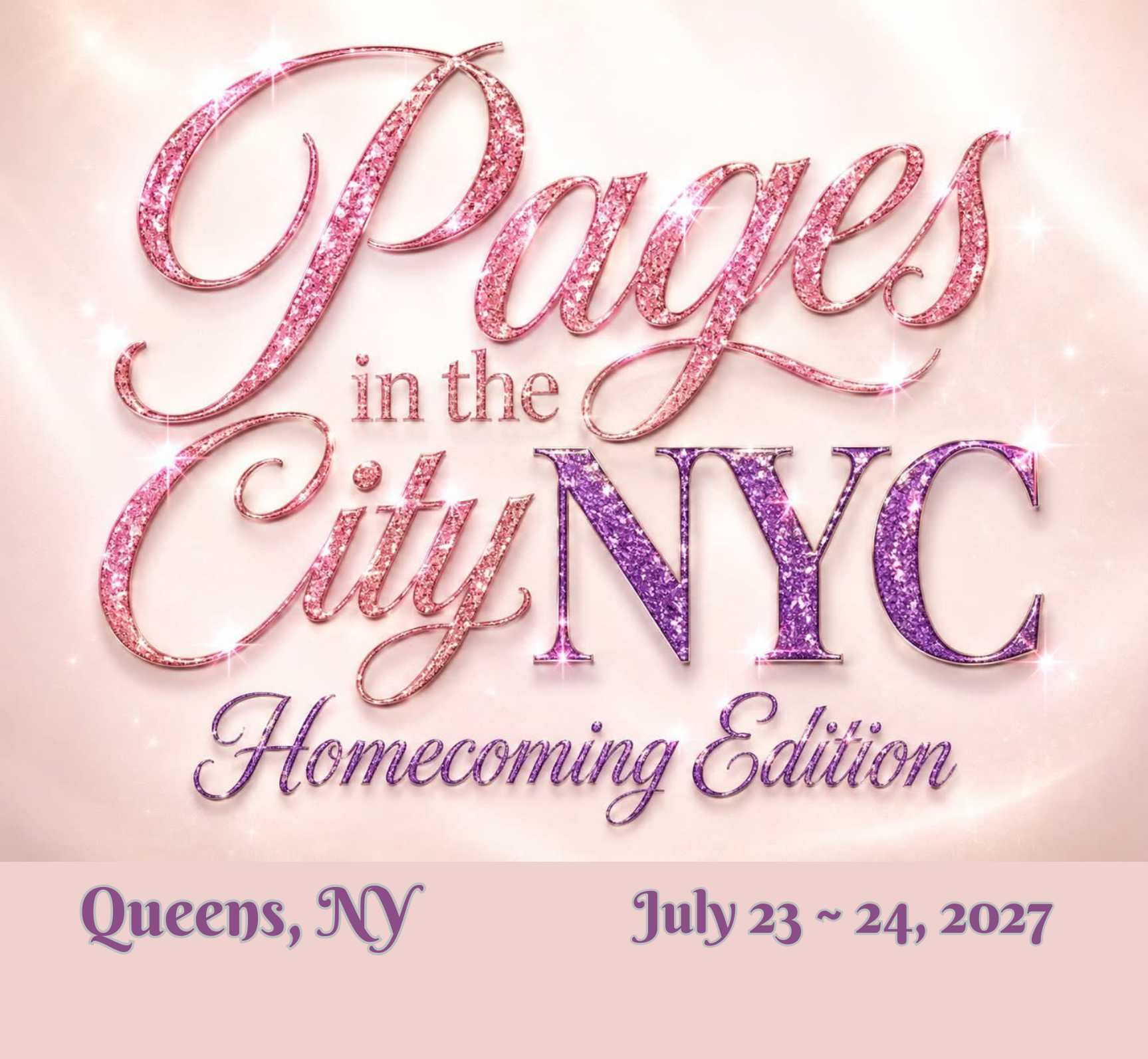 Pages in the City NYC: Homecoming Edition 2027