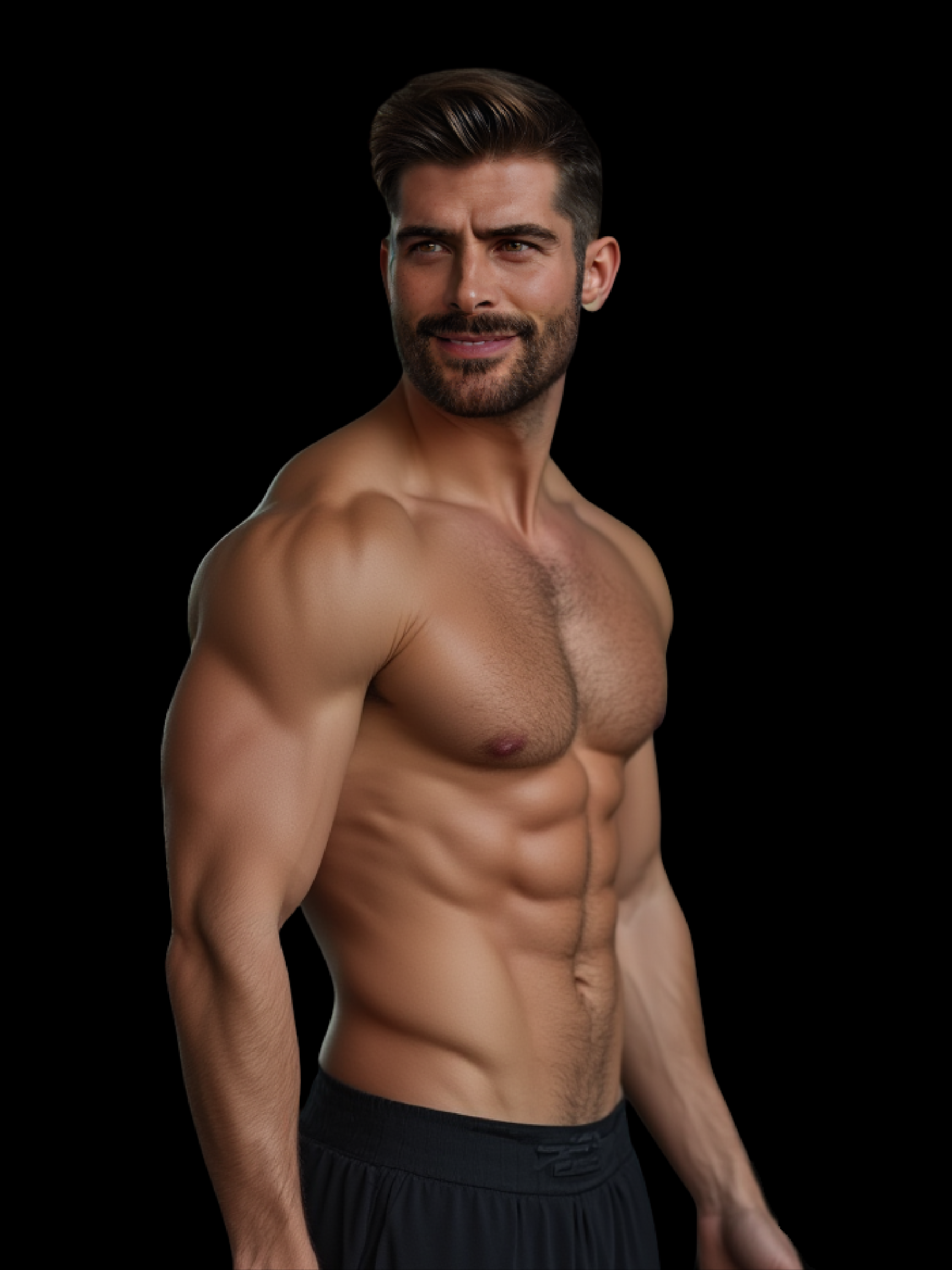 Alpha Richard Peterson – A man of few words and unshakable presence, he carries the quiet strength of an old-fashioned protector. Grounded in loyalty and legacy, he stands as a steadfast guardian of his pack, letting his actions speak where words fal