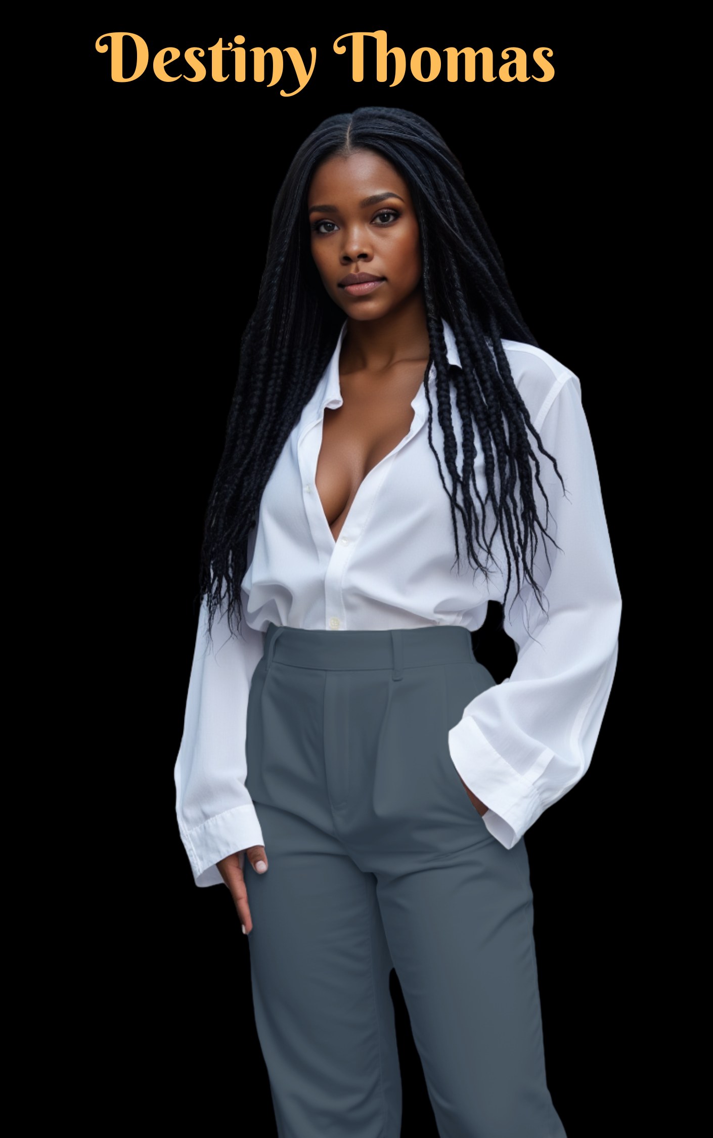 Destiny Thomas — Destiny Be Damned

My dragon shifter romance heroine.
Forced into a contract marriage as a child, Destiny grows up determined to reclaim her future—until her plans are jeopardized by blood, conflict, and the dragon tied to her fate.