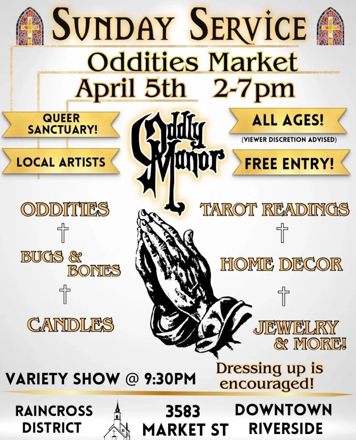 Svnday Service Oddities Market