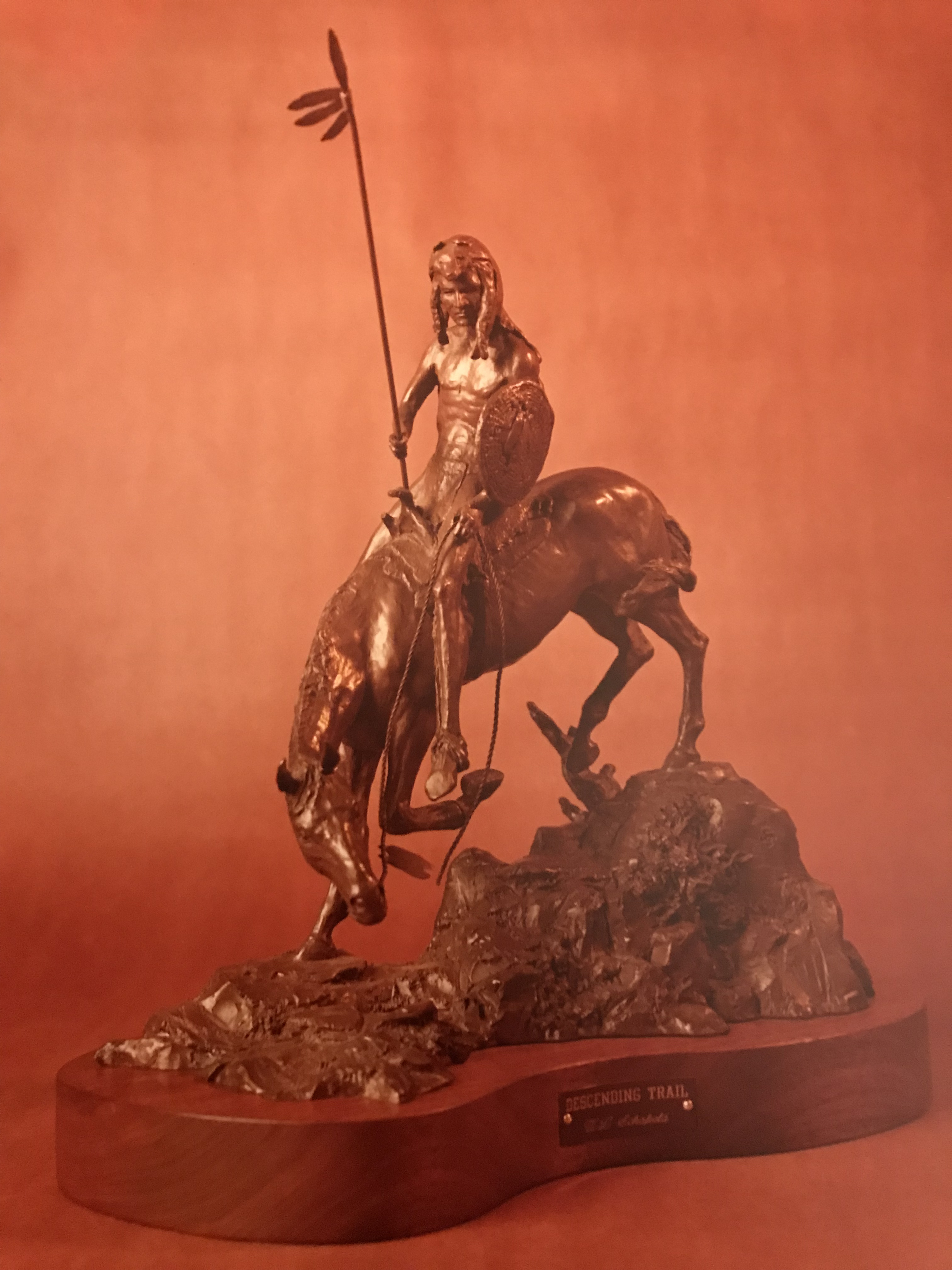 Downhill Sculpture by Walt Schofield