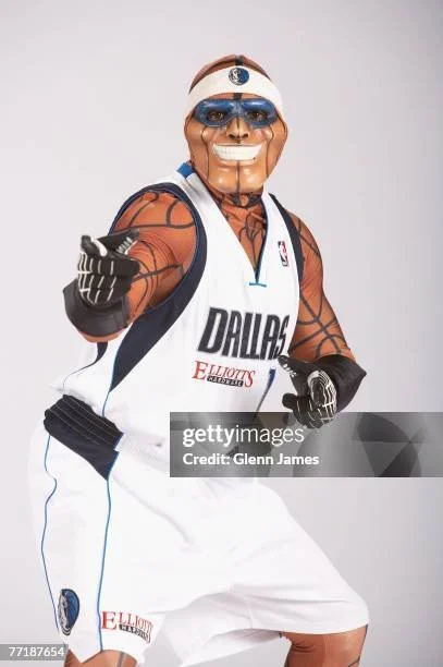Dallas Maverick's Mav Man Mask