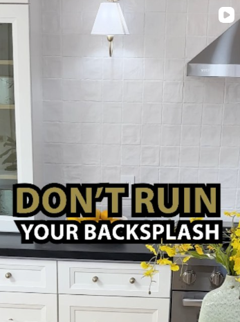 A Cleaner Way to Design Your Backsplash