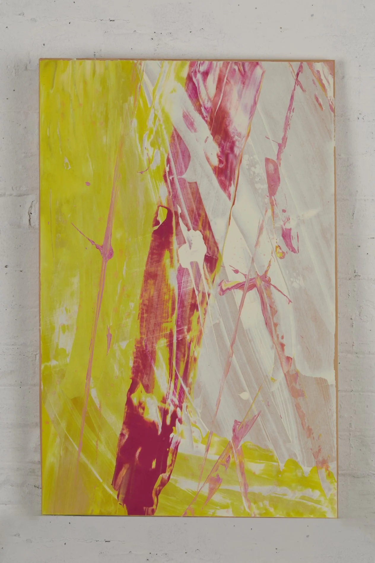 Truing II - 2024, 56 x 86cm, Acrylic on paper