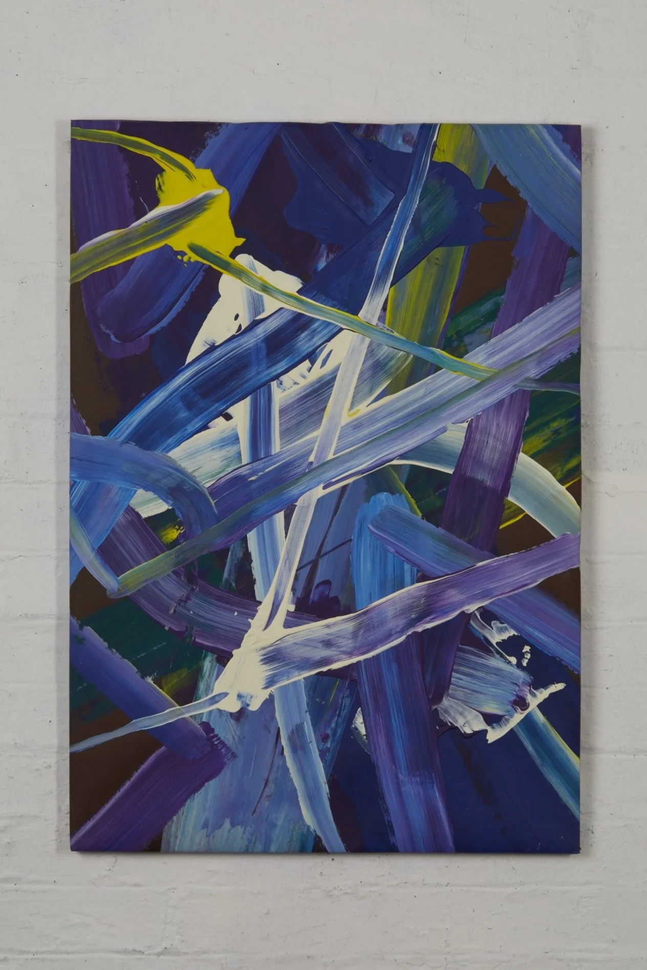 Fret - 2024, 57 x 82cm, Acrylic on paper
