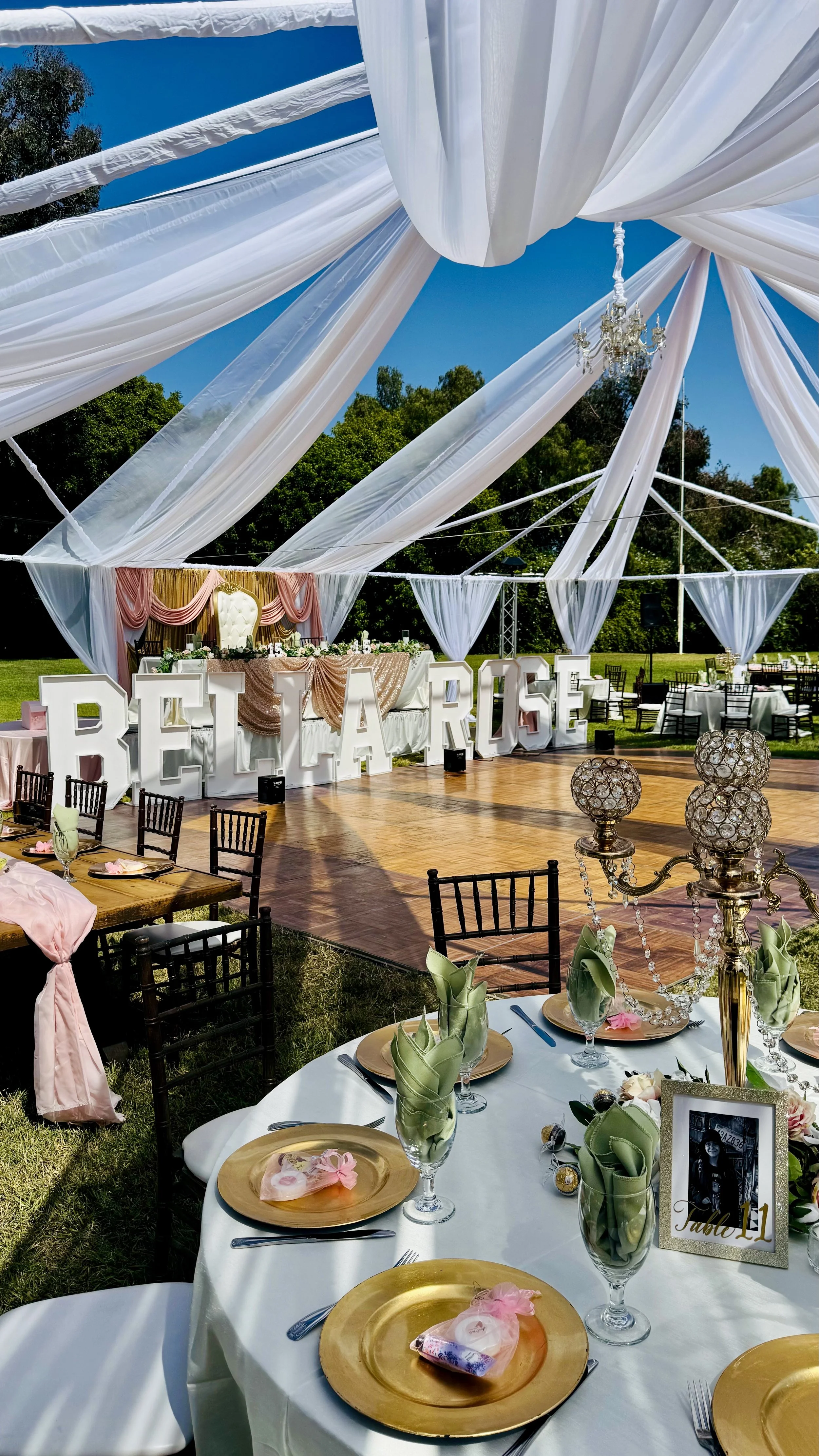 Quinceañera Venue at Swiss Park & Hall San Diego Chula Vista
