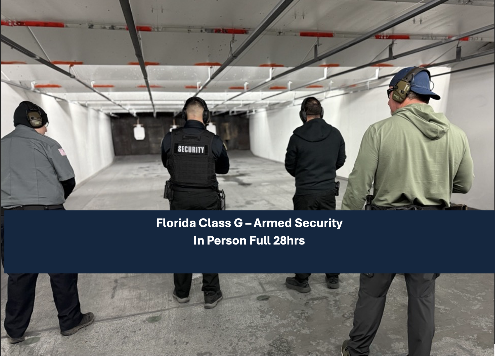 Florida Class G — Armed Security Officer License (28 Hours) June 26- 28, 2026