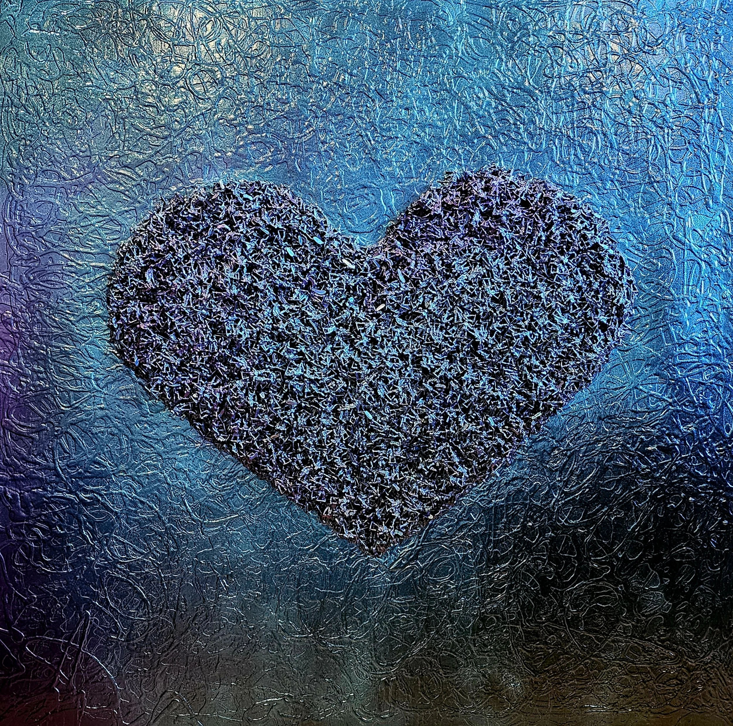 Nor Will They Learn War Anymore II
Mixed media (Acrylic, spray paint, and over 3,000 army men) on gallery-wrapped canvas measuring 36"x36"x4".