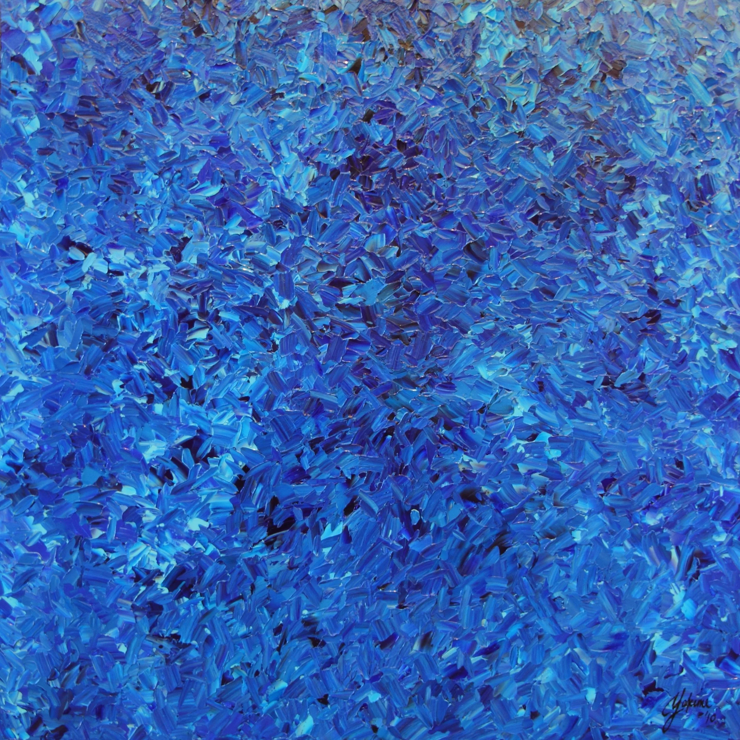 Pedazos de Vidrio
Acrylic on gallery-wrapped canvas measuring 48”x48”x1.5”