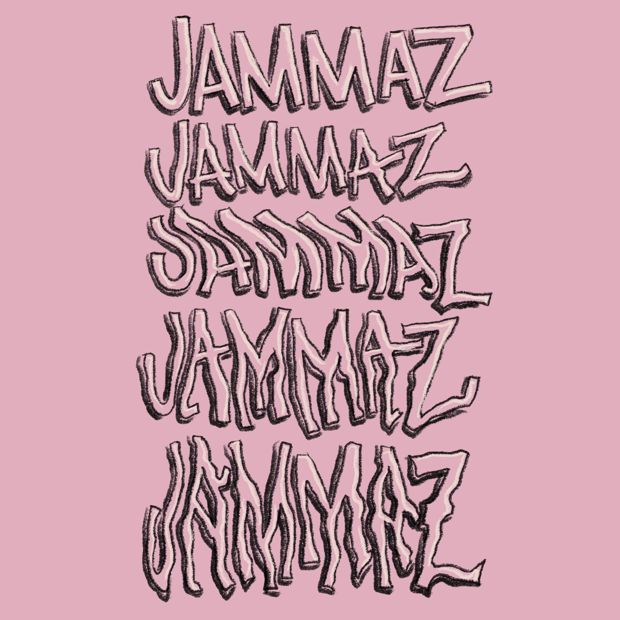 Jammaz Fonts Sticker