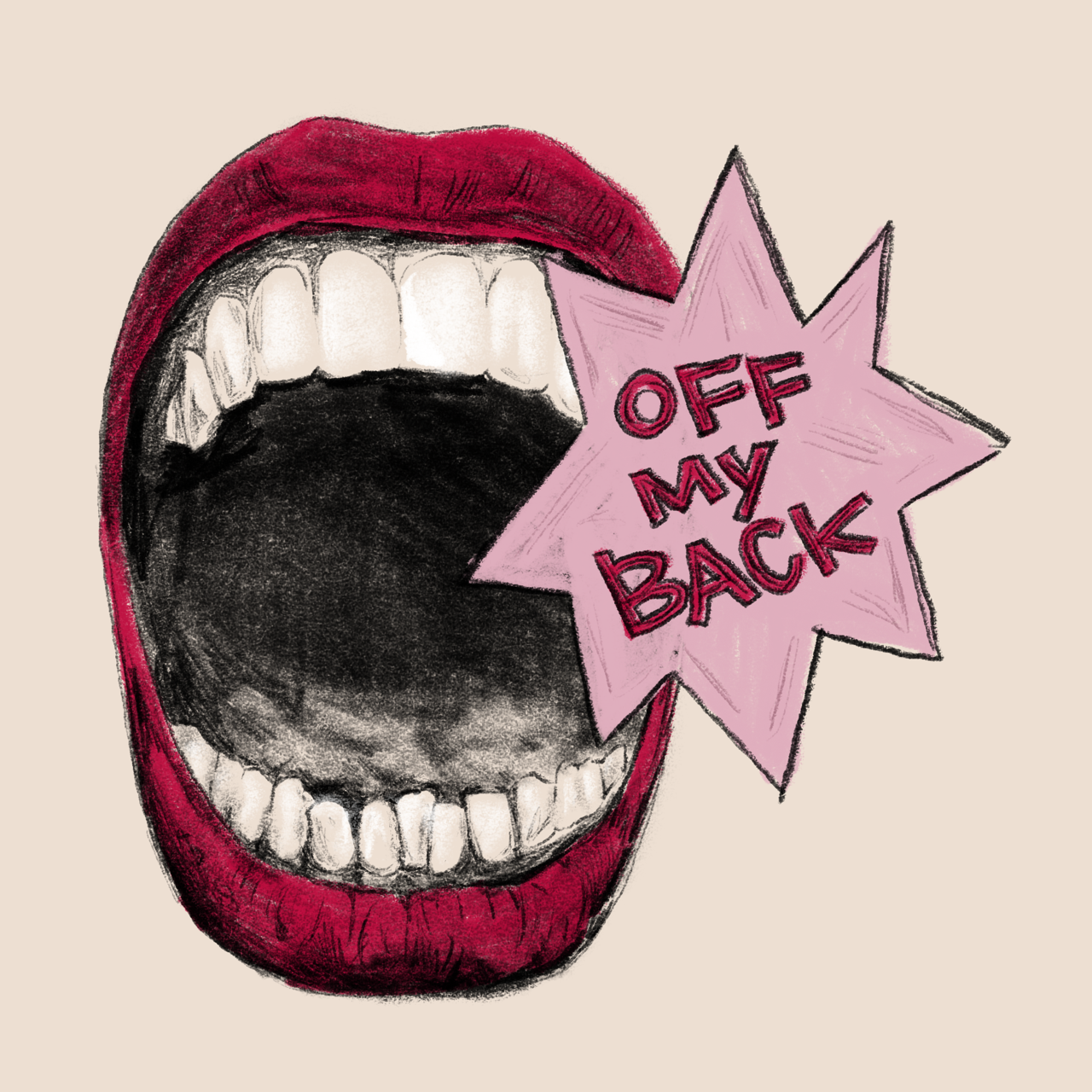 Jammaz Off My Back Sticker