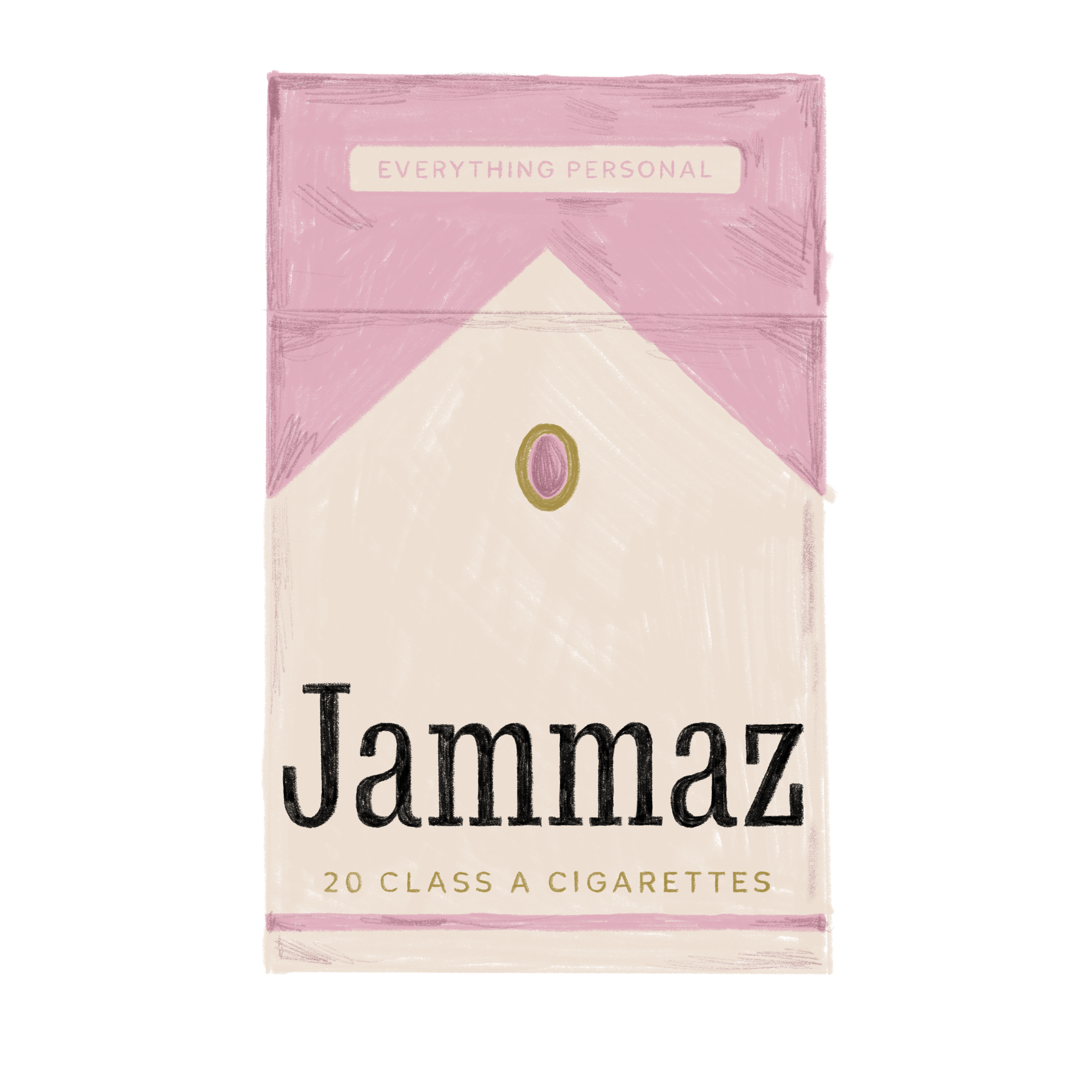 Jammaz Cig Box Sticker