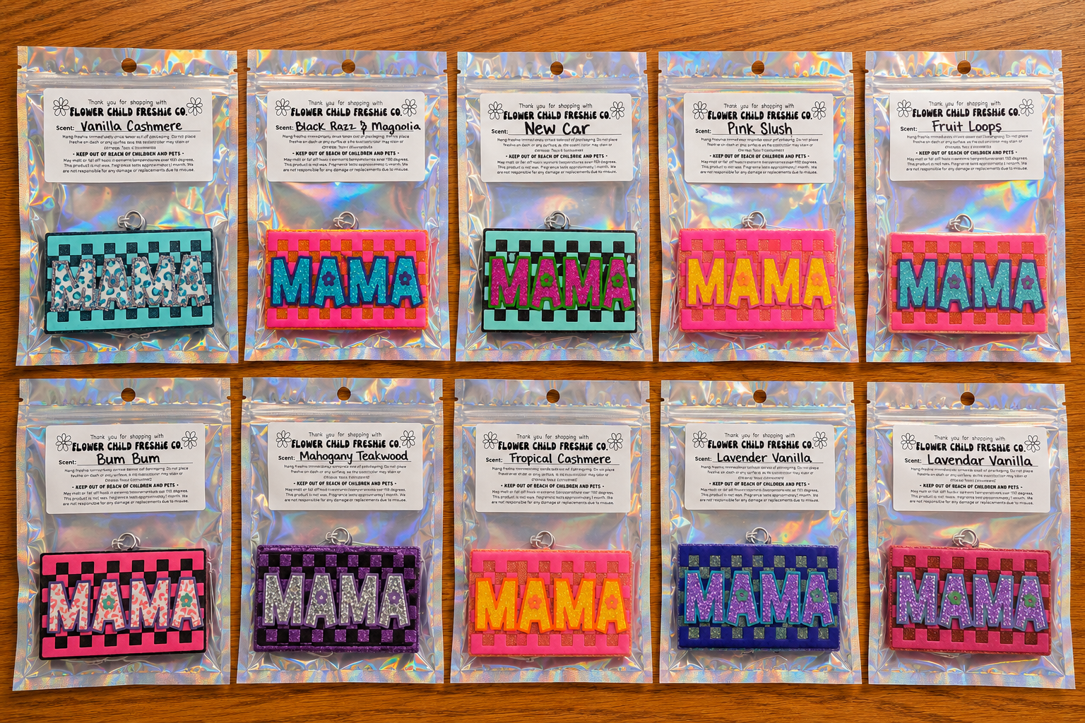 Mystery Color Mama Freshie Collection – Handmade Car Freshies ✨