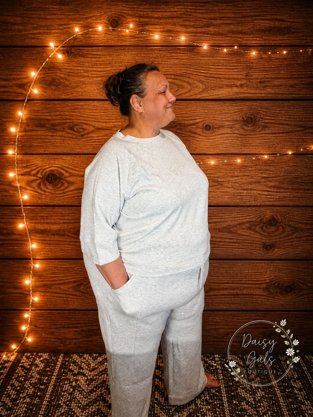 Plus Size Cozy Luxe Lounge Set