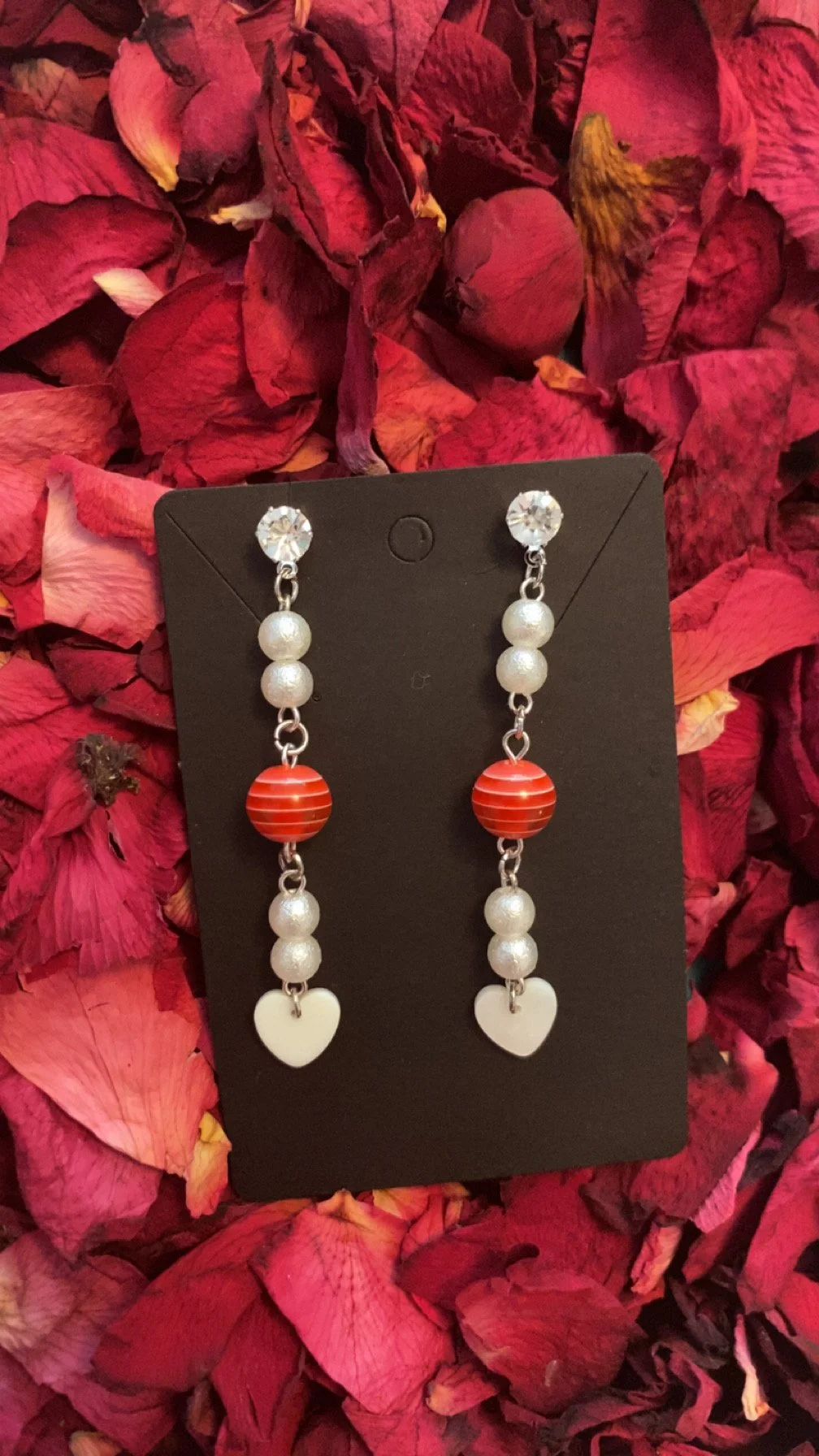 Beaded MOP <3 Dangles