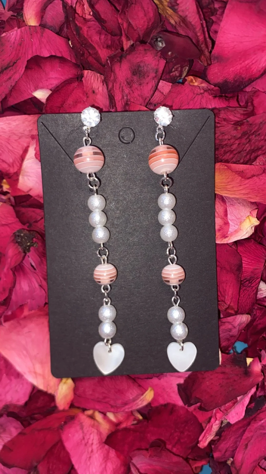 Beaded MOP <3 Dangles