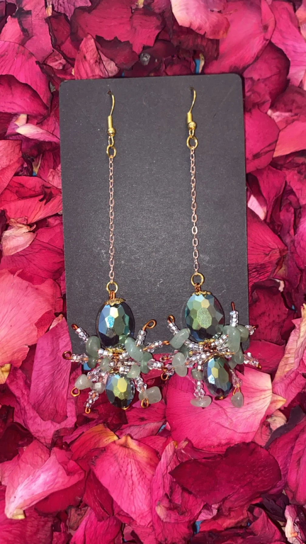 Beaded Spider Dangles