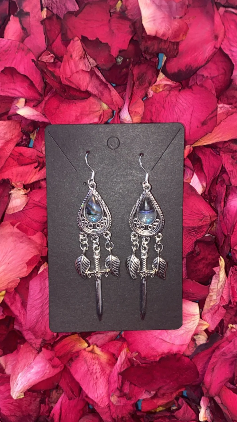 Abalone Dew Drop chandeliers