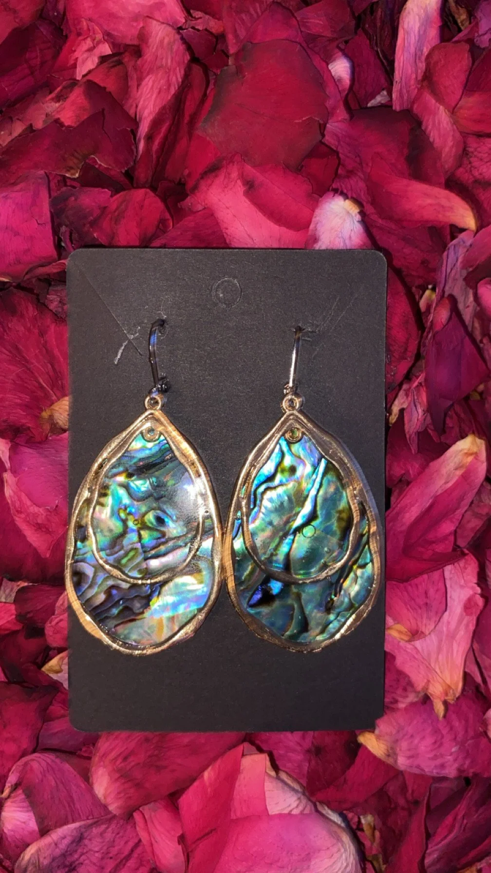 Abalone molten Oceandrops- Gold