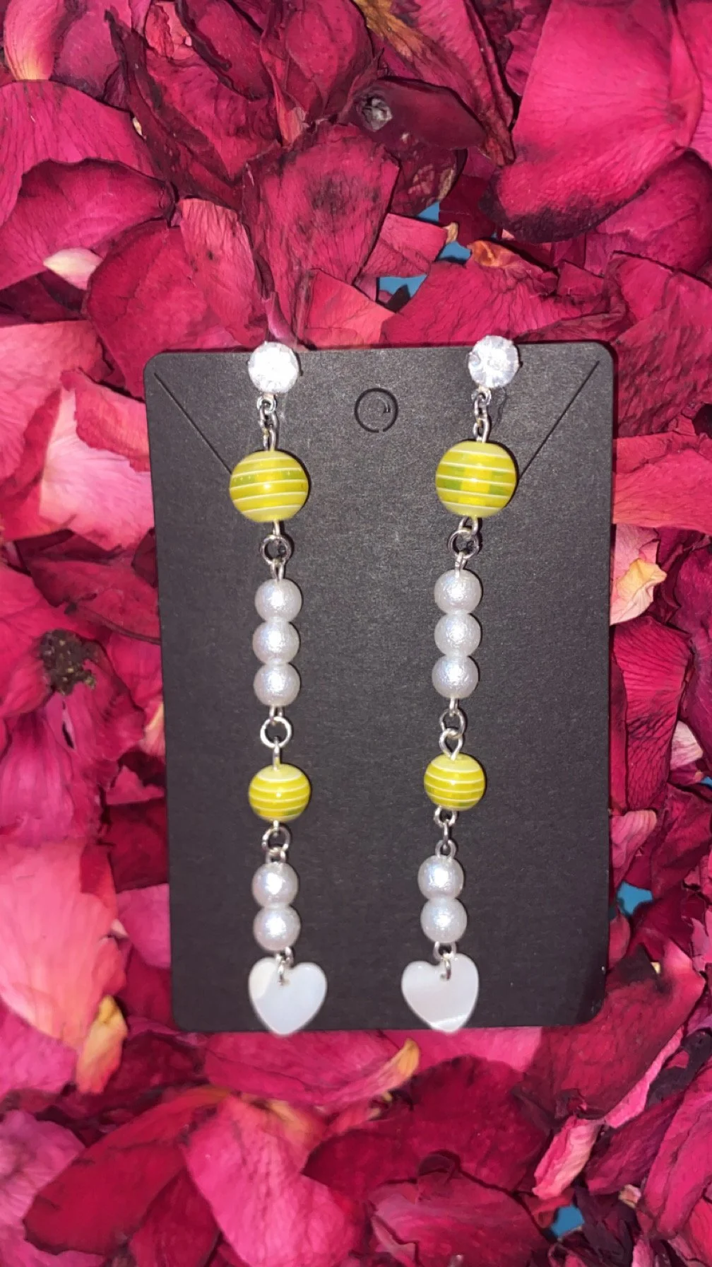 Beaded MOP <3 Dangles