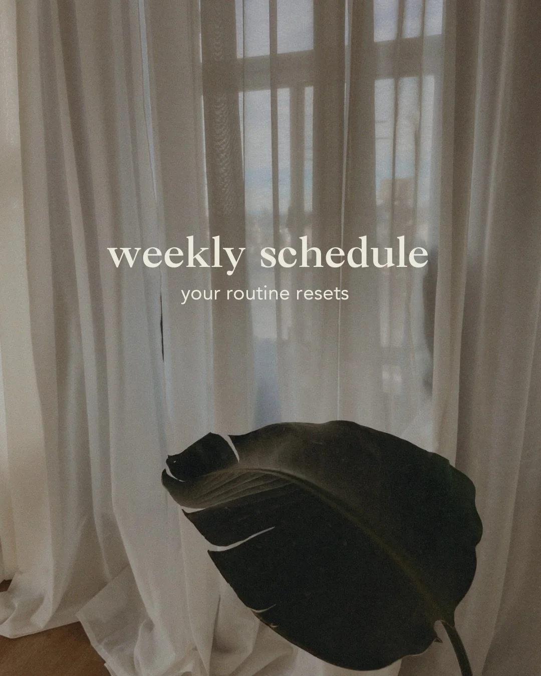 If you&rsquo;re looking for a better way to spend your evenings after work or study, here&rsquo;s our weekly schedule:

𝐓𝐮𝐞𝐬𝐝𝐚𝐲 &ndash; After Work Reset: Yoga + Wellness Workshop + Tea
𝐖𝐞𝐝𝐧𝐞𝐬𝐝𝐚𝐲 &ndash; Deep Relax: Deep Stretch + Soun