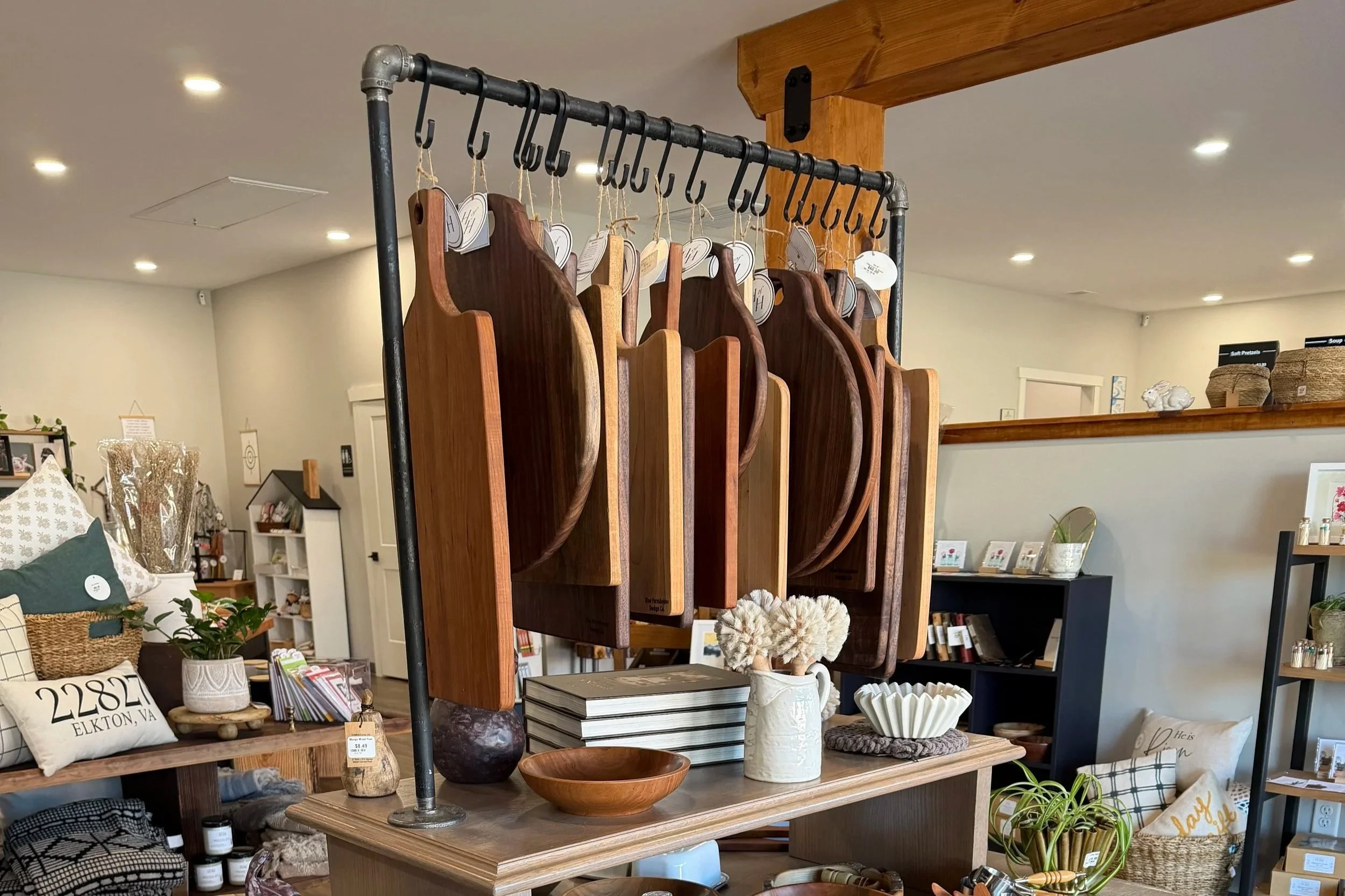 Locally made wooden charcuterie boards, wooden cutting boards, wooden bowls 