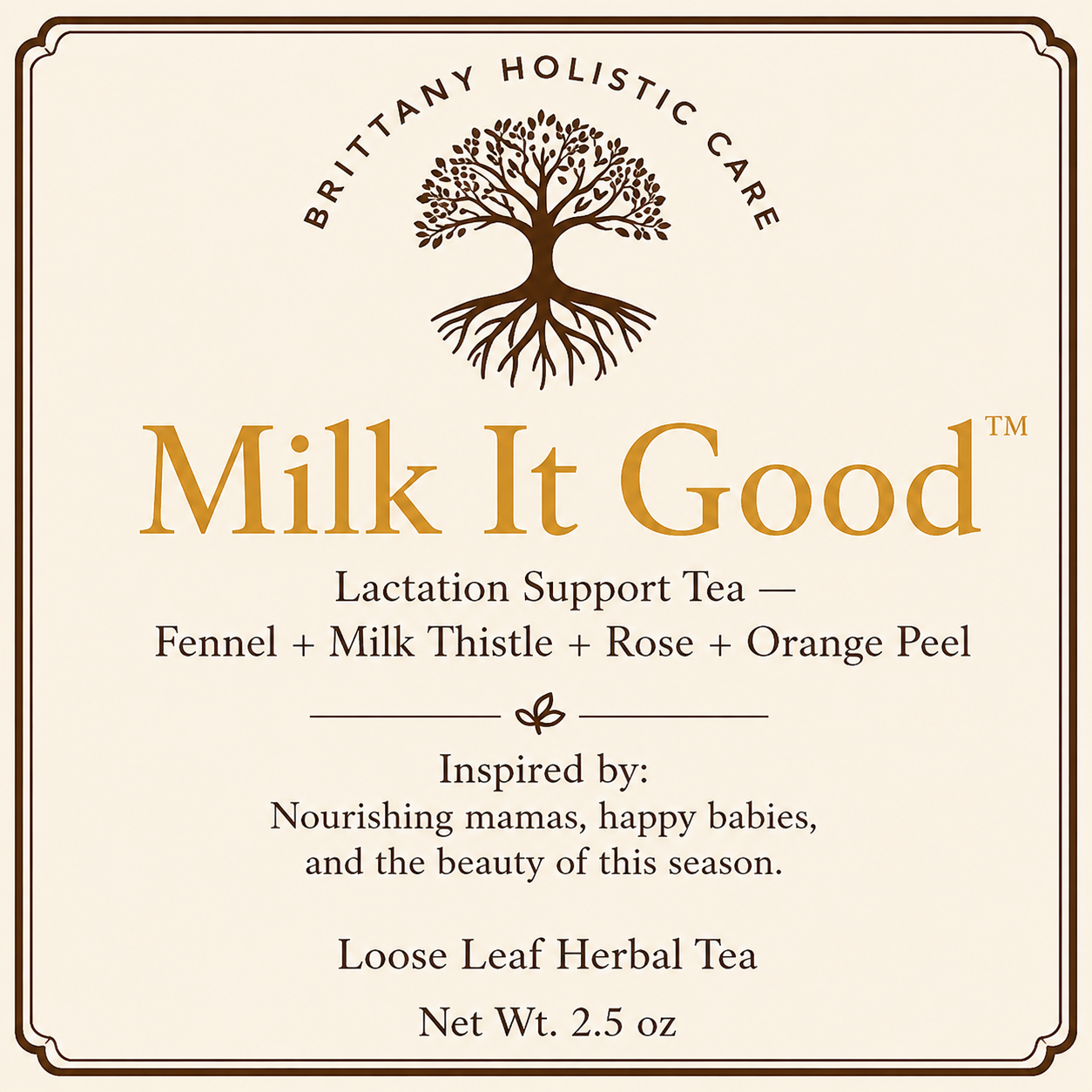Milk It Good™ — Lactation Support Tea