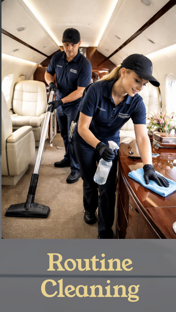 Palo Alto, Mountain View, Sunnyvale, Santa Clara, Milpitas, San Jose, Campbell, Los Gatos,  Morgan Hill, Gilroy, PAO, NUQ, SJC, RHV, MRY, FBO, Detailing, Cleaning, Turnaround, Post-flight, Charter, Private, Pre-flight, Interior, Cabin, On-site