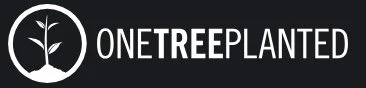 Logo for One Tree Planted featuring a stylized tree inside a circle.