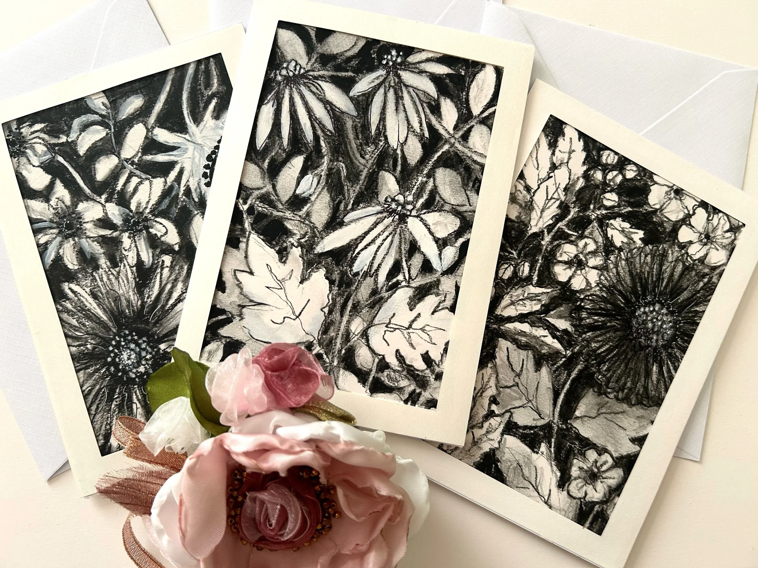 From the Cape Real Art Greeting Cards - set of 3