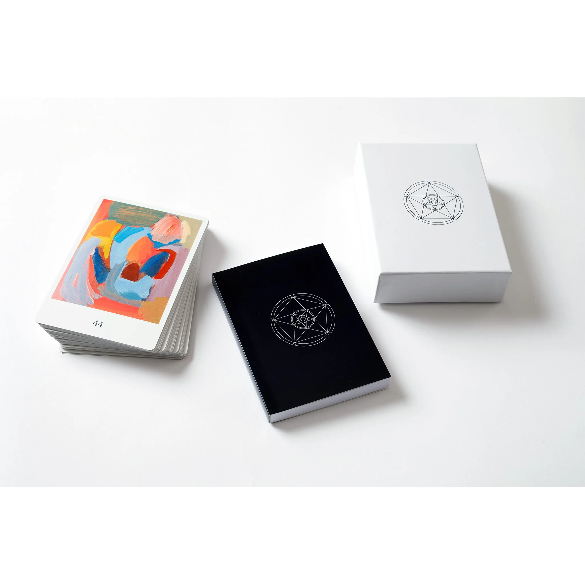 The Oracle of Associated Light card deck and guidebook.