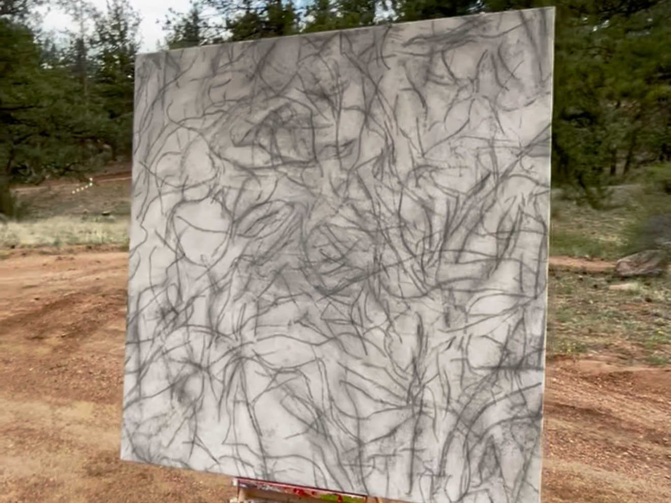 Completed surface from the Shapes of Earth series.