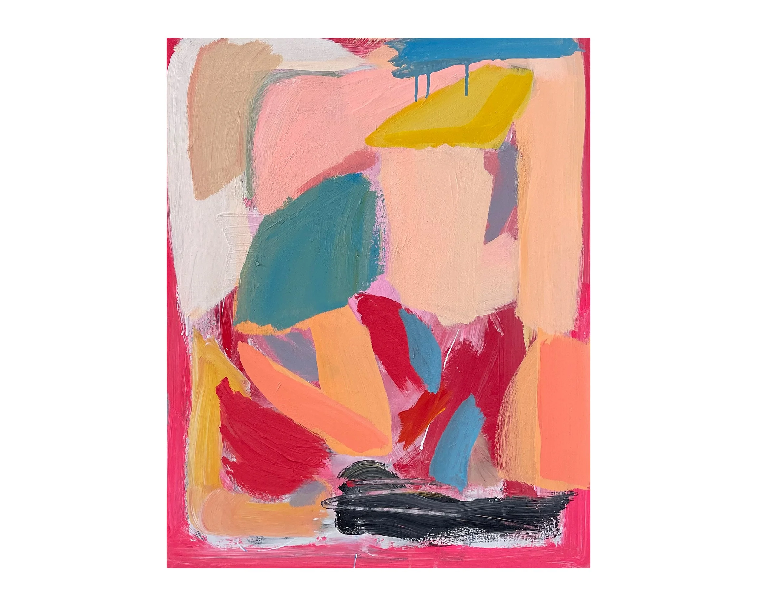 Energy. Acrylic on canvas, 24 × 30 in., 2020–2022. Series: Oracle of Associated Light