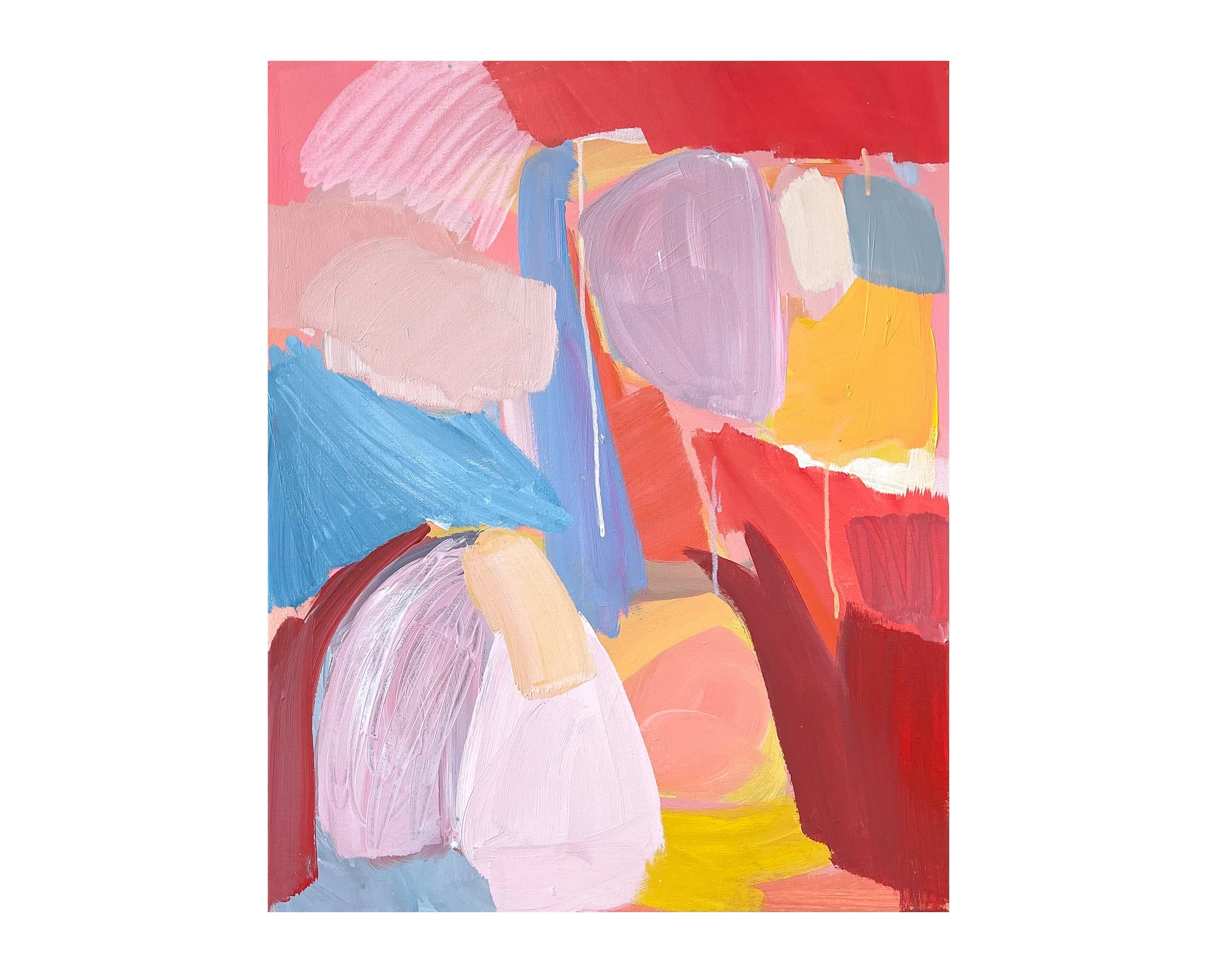 Transformation. Acrylic on canvas, 24 × 30 in., 2020–2022. Series: Oracle of Associated Light