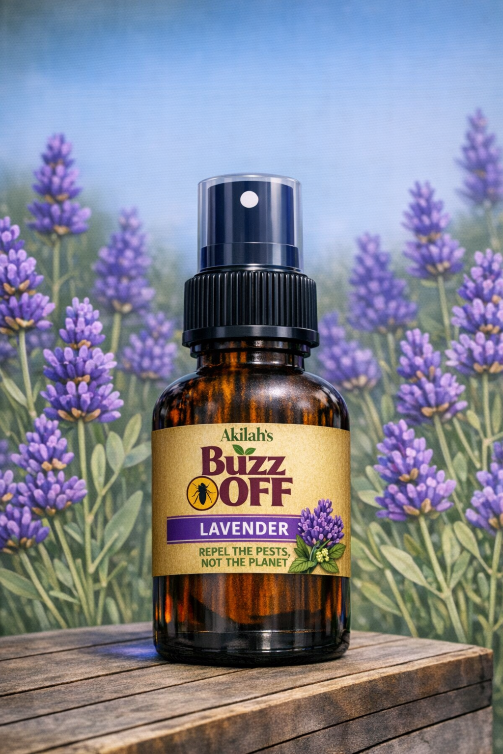 Akilah's BUZZ OFF: Lavender