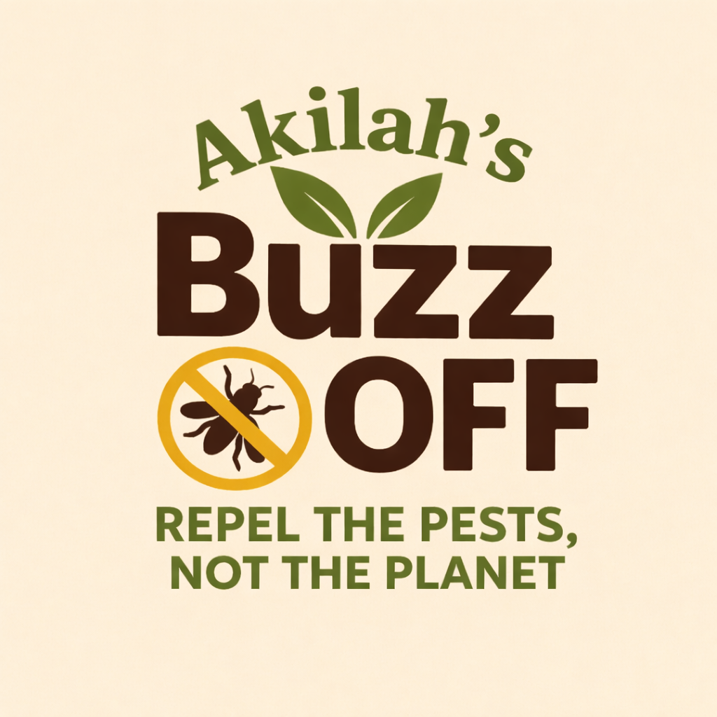 AKILAH'S BUZZ OFF 100% Natural Insect Repellent 